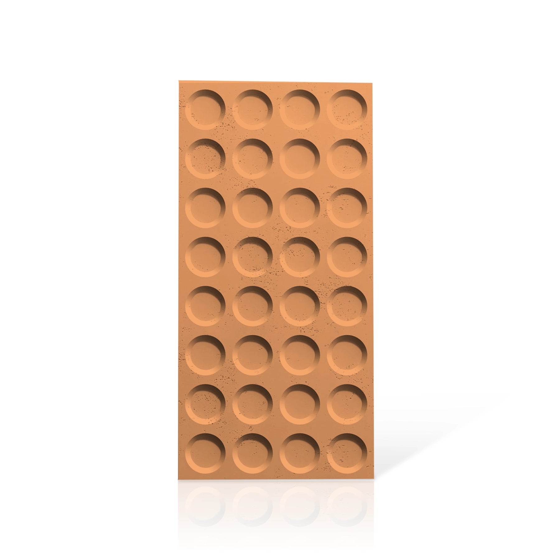 3D Concrete Wall Panels CONNECT colour swatch on white background DecorMania.eu