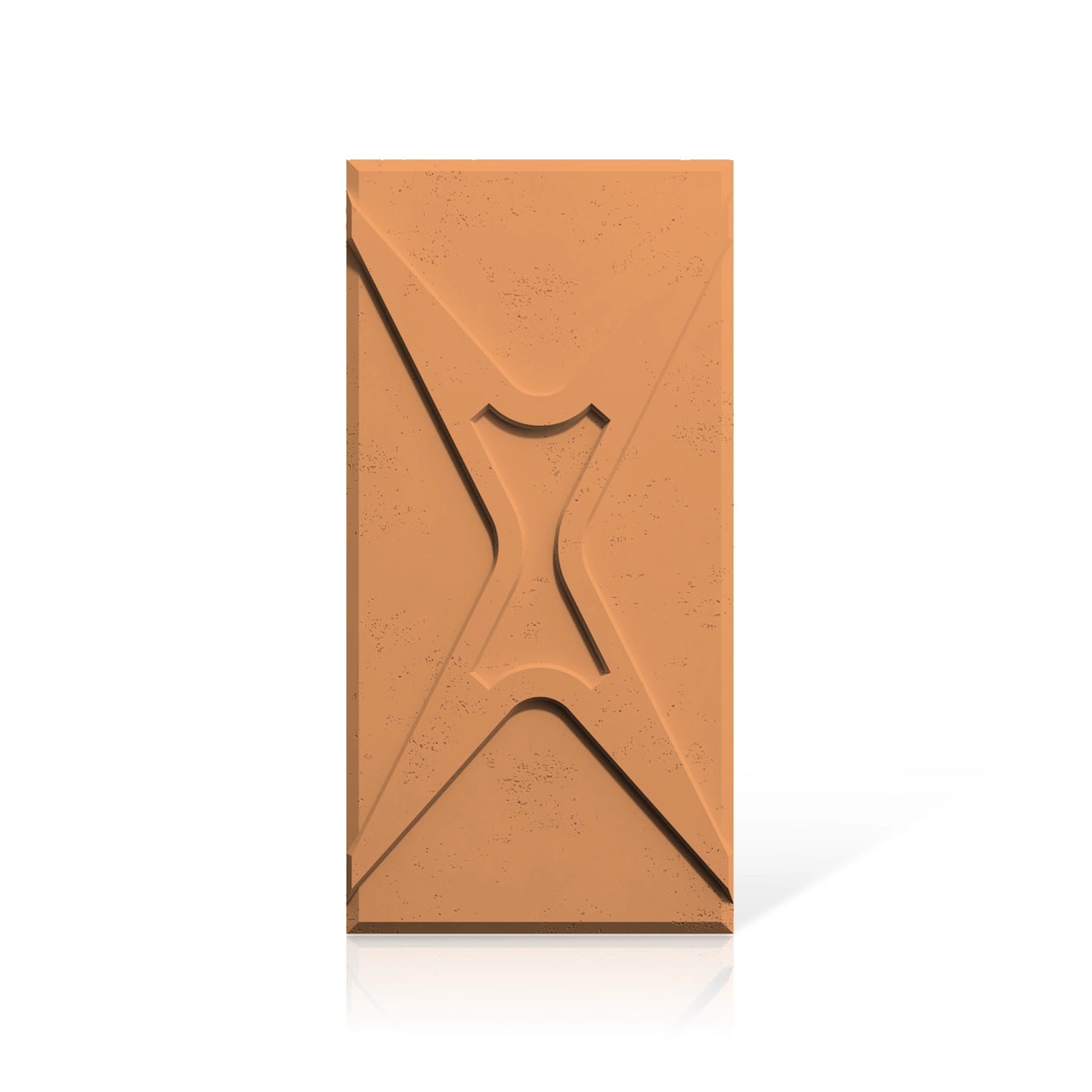 3D Concrete Wall Panels STARS colour swatch on white background DecorMania.eu