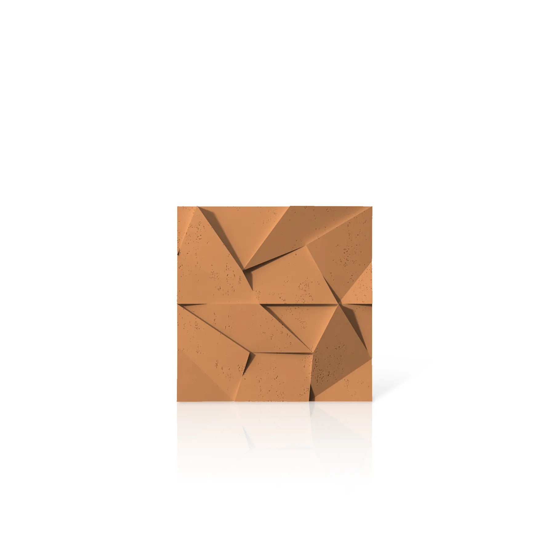 3D Concrete Wall Panels MULTICRYSTAL colour swatch on white background DecorMania EU