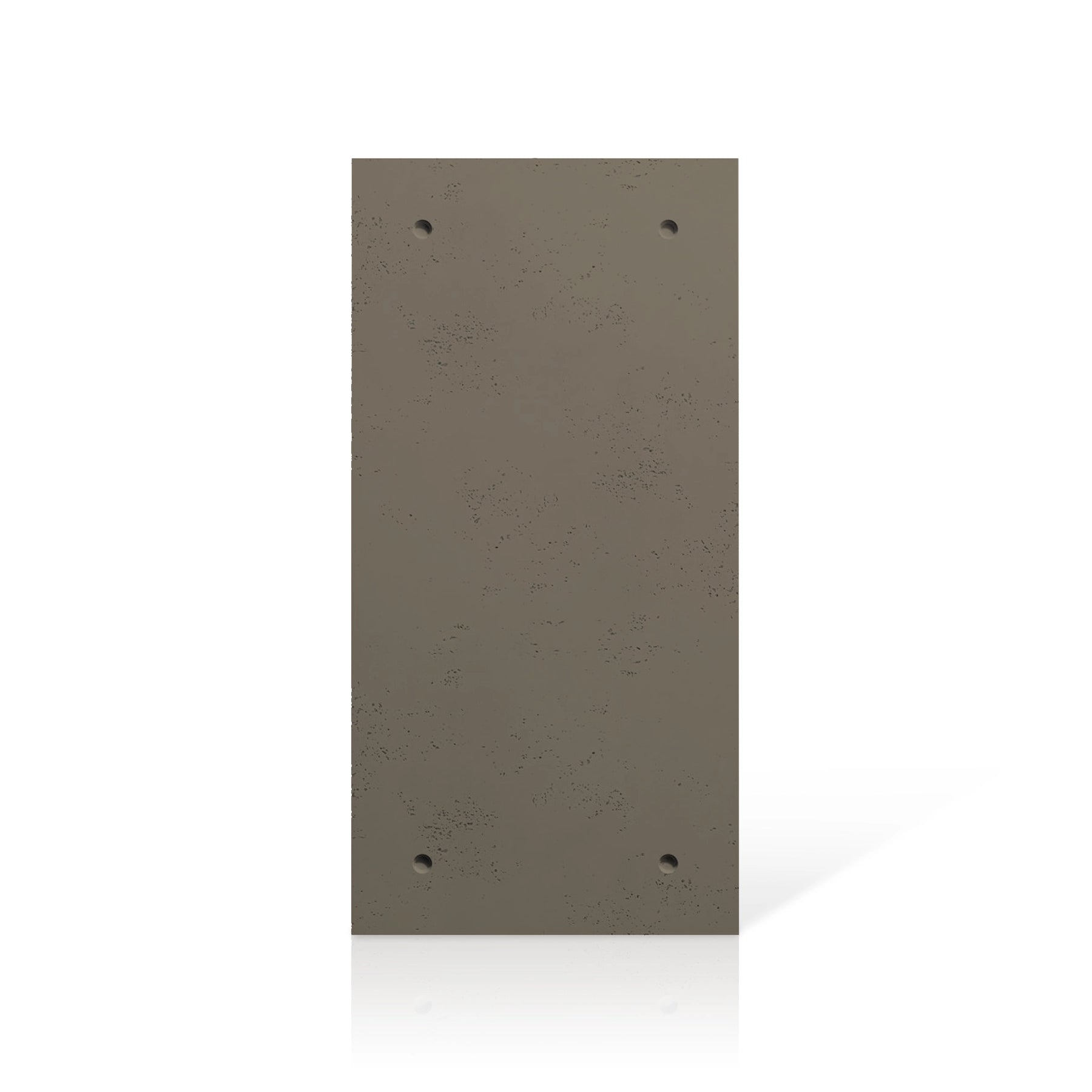 3D Concrete Wall Panels CLADDING colour swatch on white background DecorMania.eu