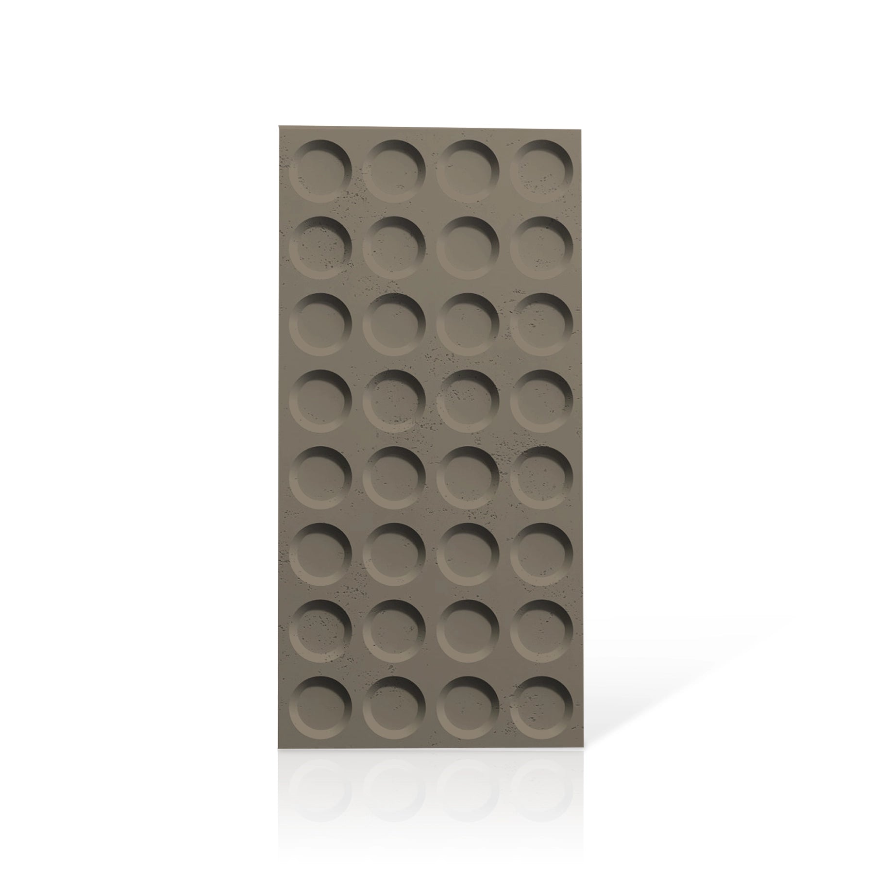 3D Concrete Wall Panels CONNECT colour swatch on white background DecorMania.eu
