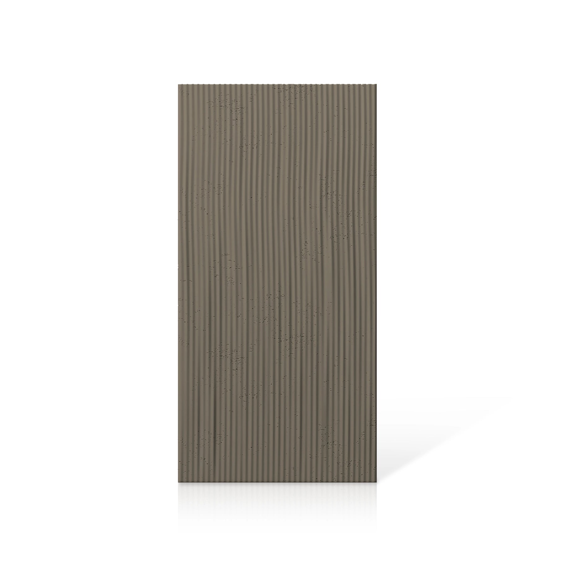 3D Concrete Wall Panels RIDGES colour swatch on white background DecorMania.eu