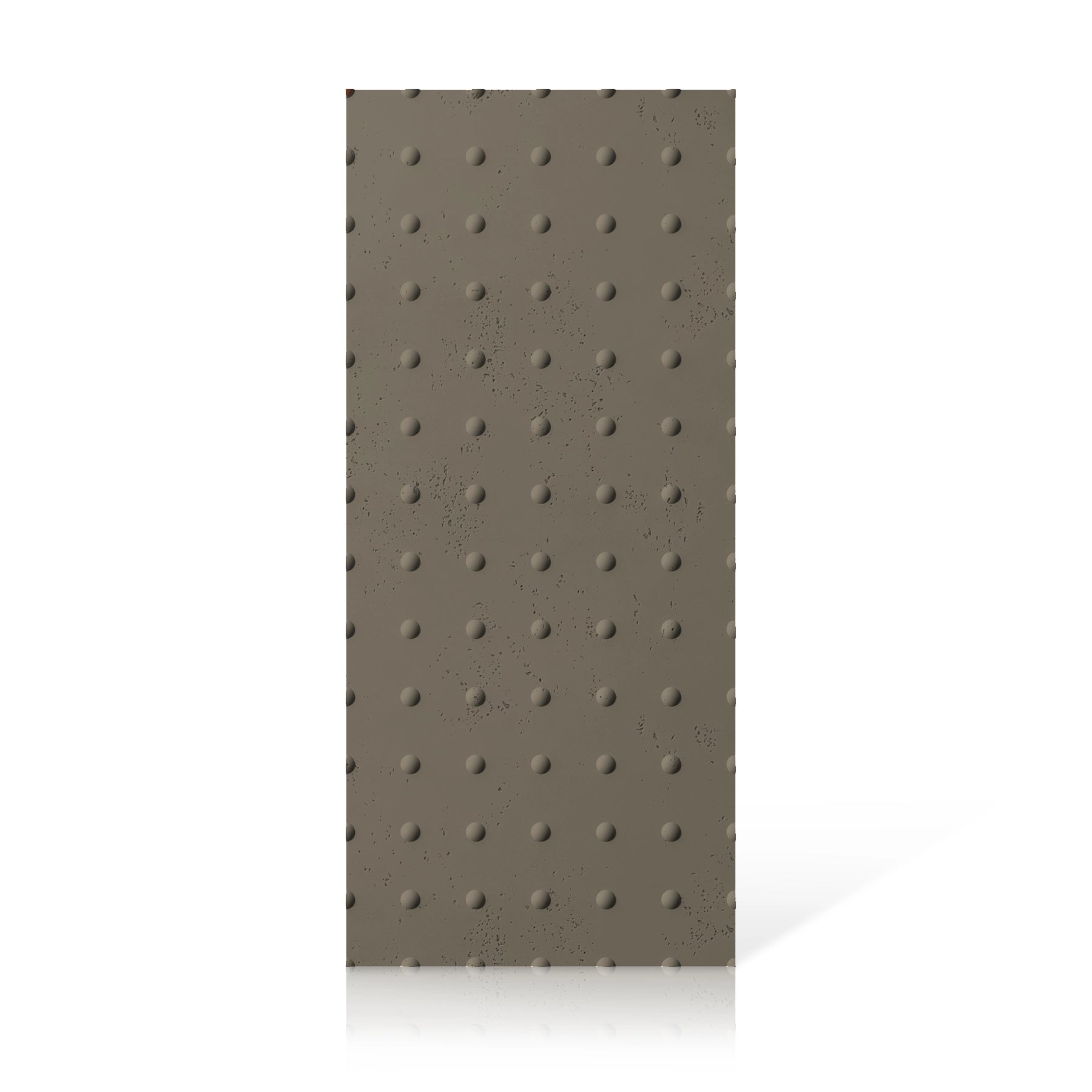 3D Concrete Wall Panels STEEL DOTS colour swatch on white background DecorMania.eu