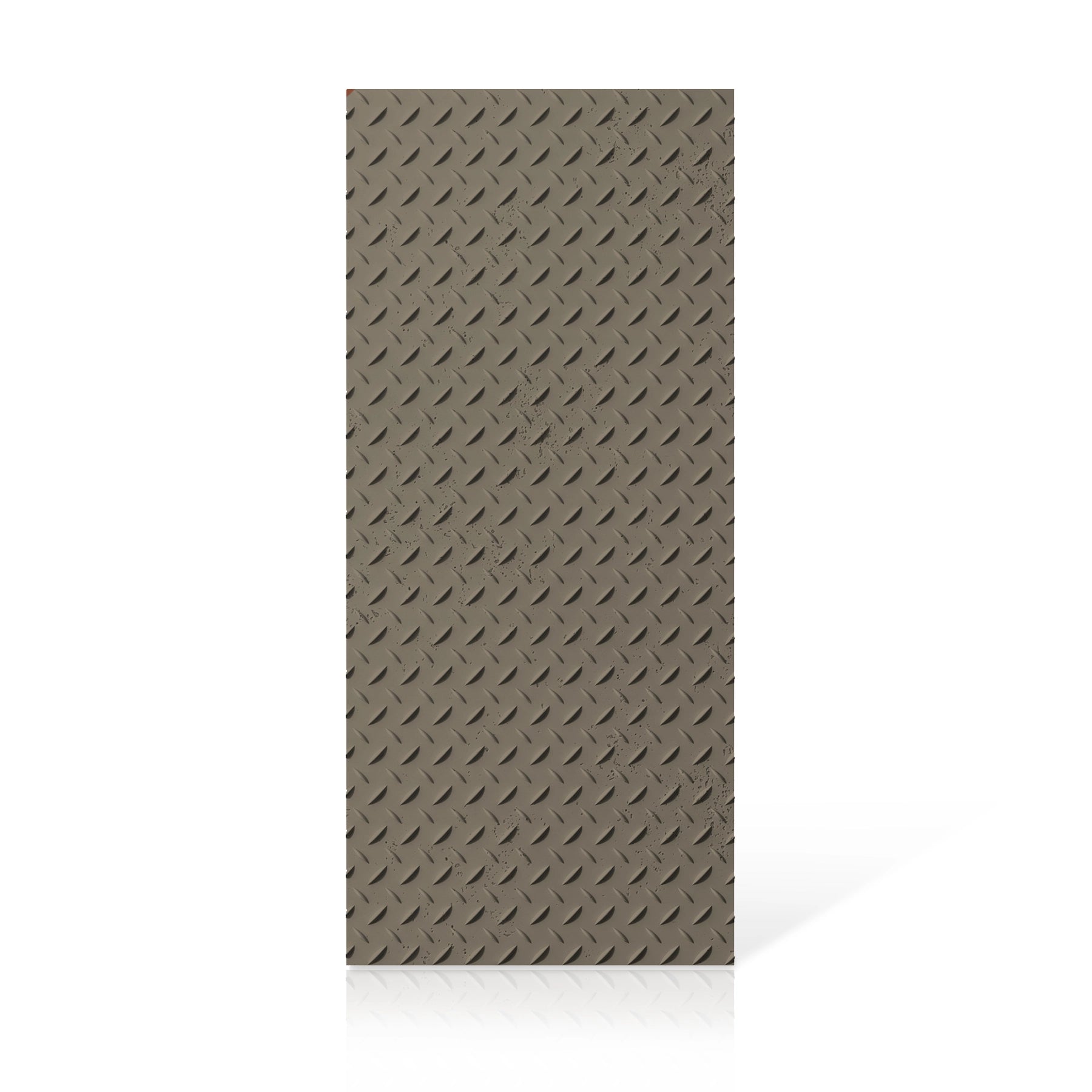 3D Concrete Wall Panels STEEL SHEET colour swatch on white background DecorMania.eu