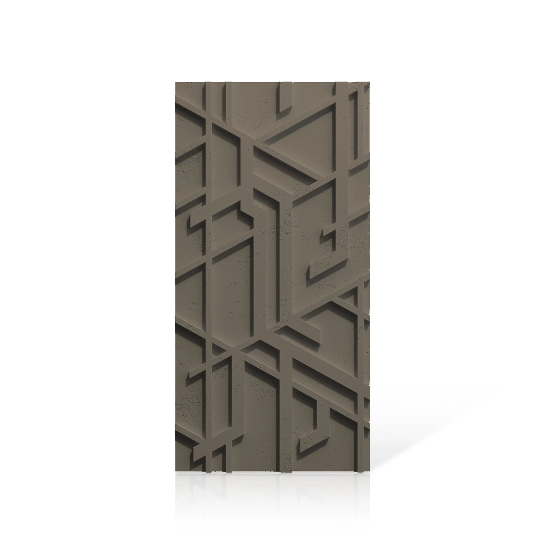 3D Concrete Wall Panels STELLAR colour swatch on white background DecorMania.eu