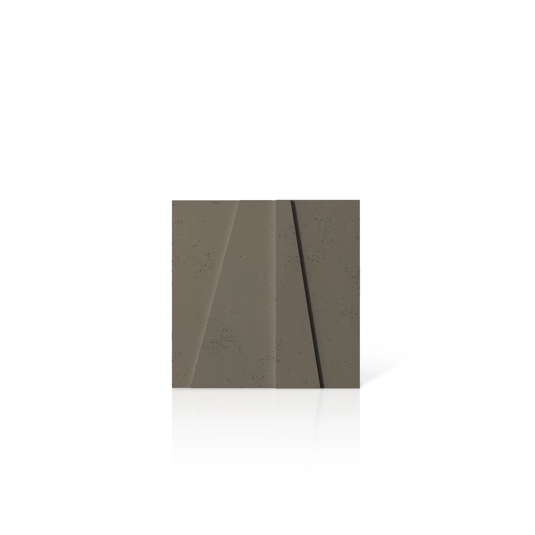 3D Concrete Wall Panels BOOKCASE colour swatch on white background DecorMania EU