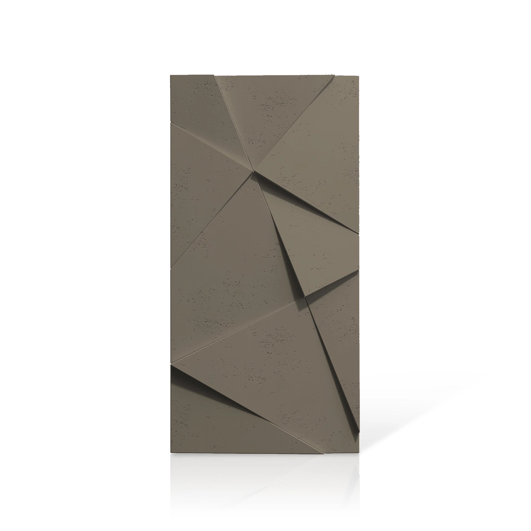 3D Concrete Wall Panels CRYSTAL colour swatch on white background DecorMania.eu