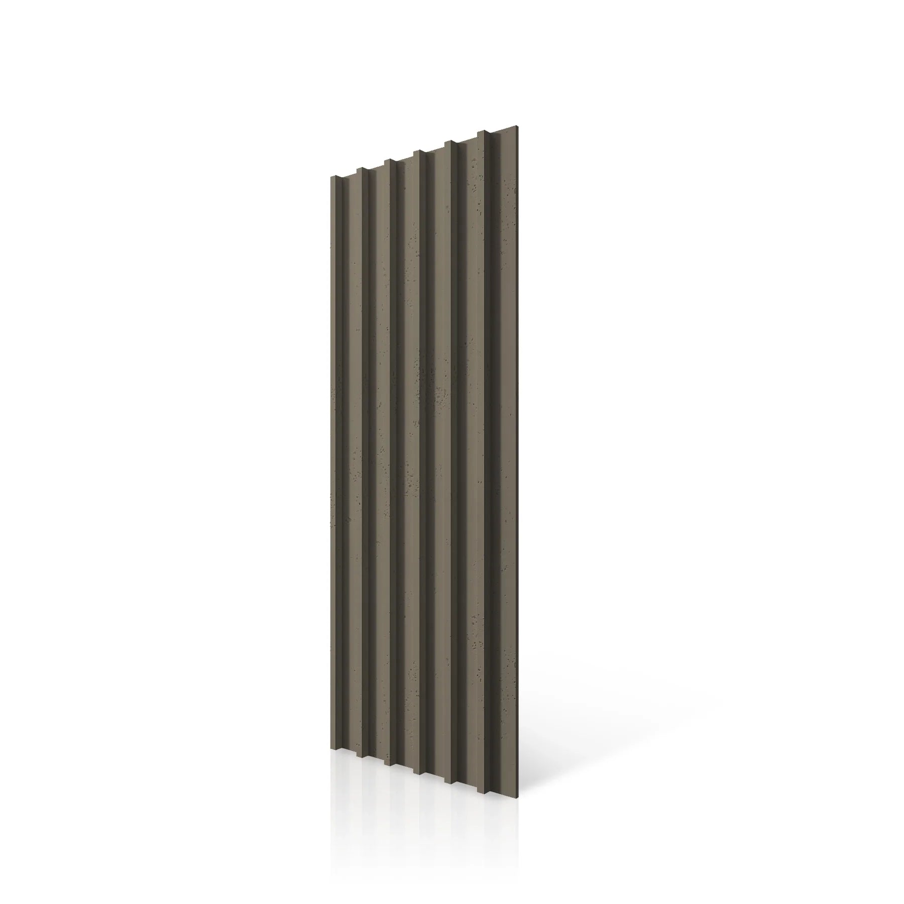 3D Concrete Wall Panels RIFT L colour swatch on white background DecorMania UK