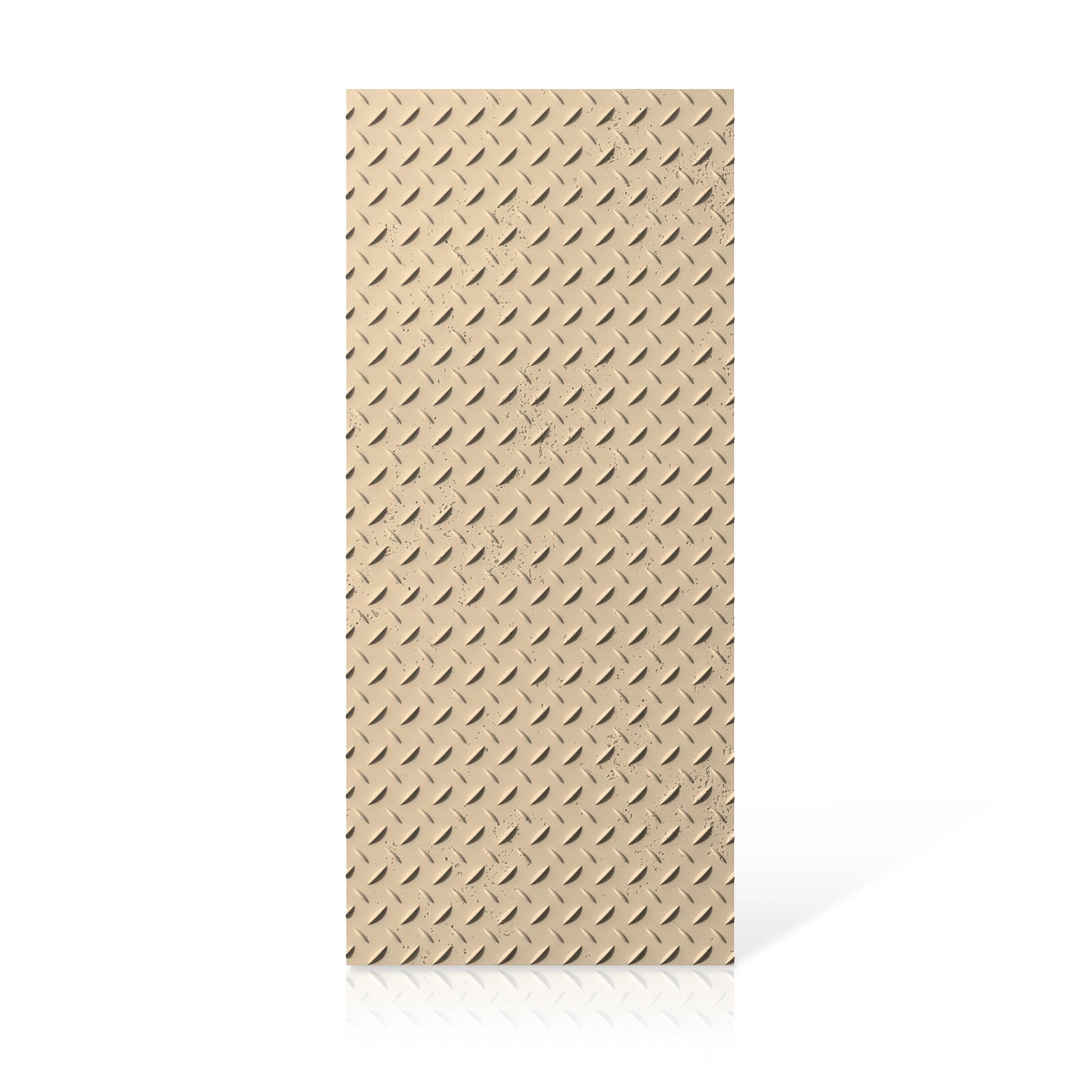 3D Concrete Wall Panels STEEL SHEET colour swatch on white background DecorMania.eu