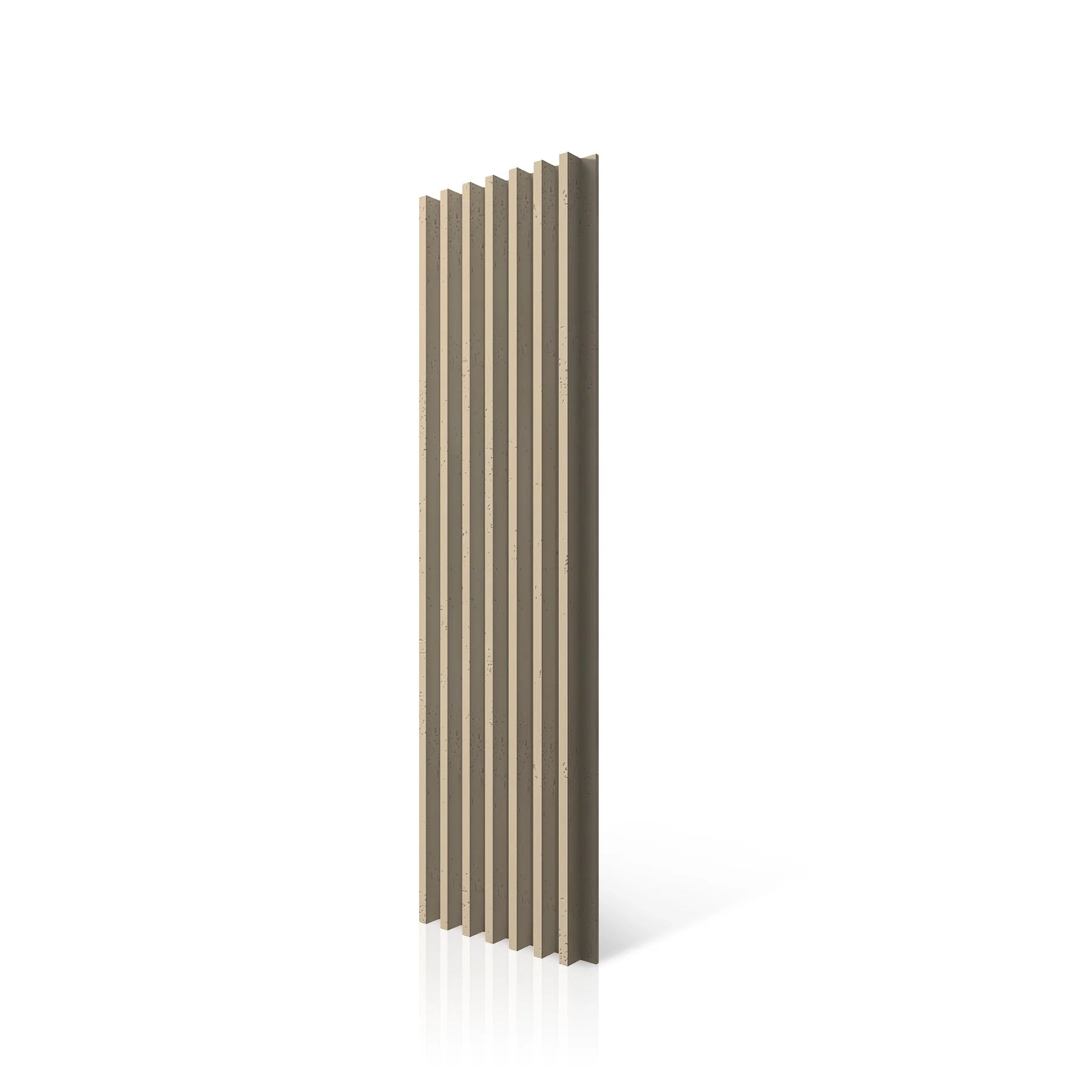3D Concrete Wall Panels RIFT XL colour swatch on white background DecorMania UK