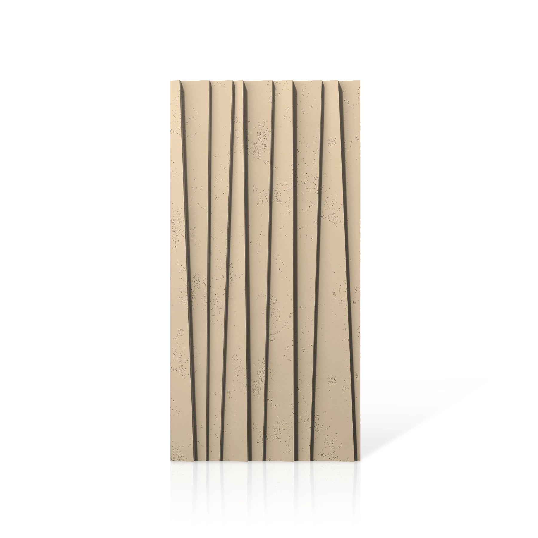 3D Concrete Wall Panels SHUTTERS colour swatch on white background DecorMania.eu