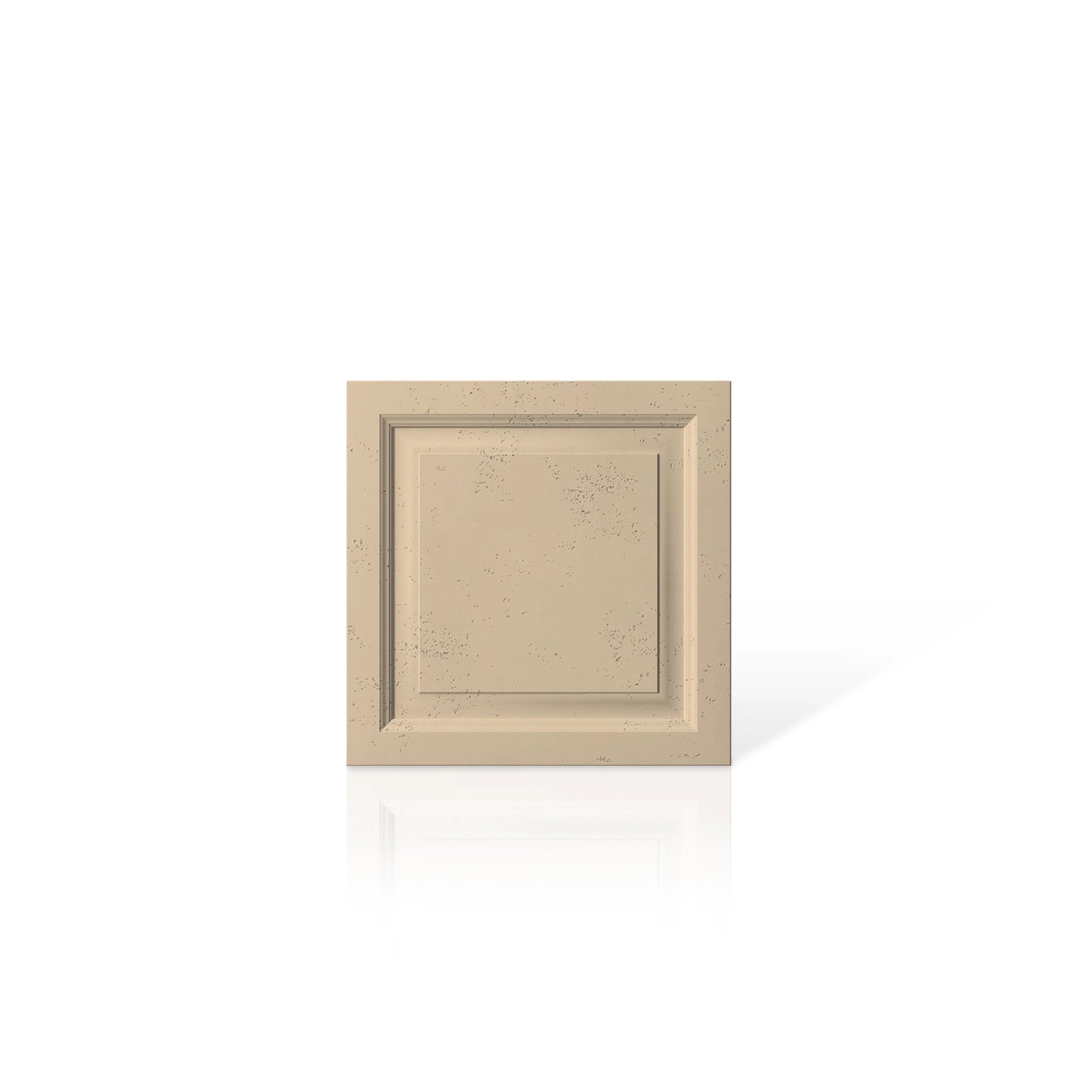 3D Concrete Wall Panels FRAMES colour swatch on white background DecorMania.eu