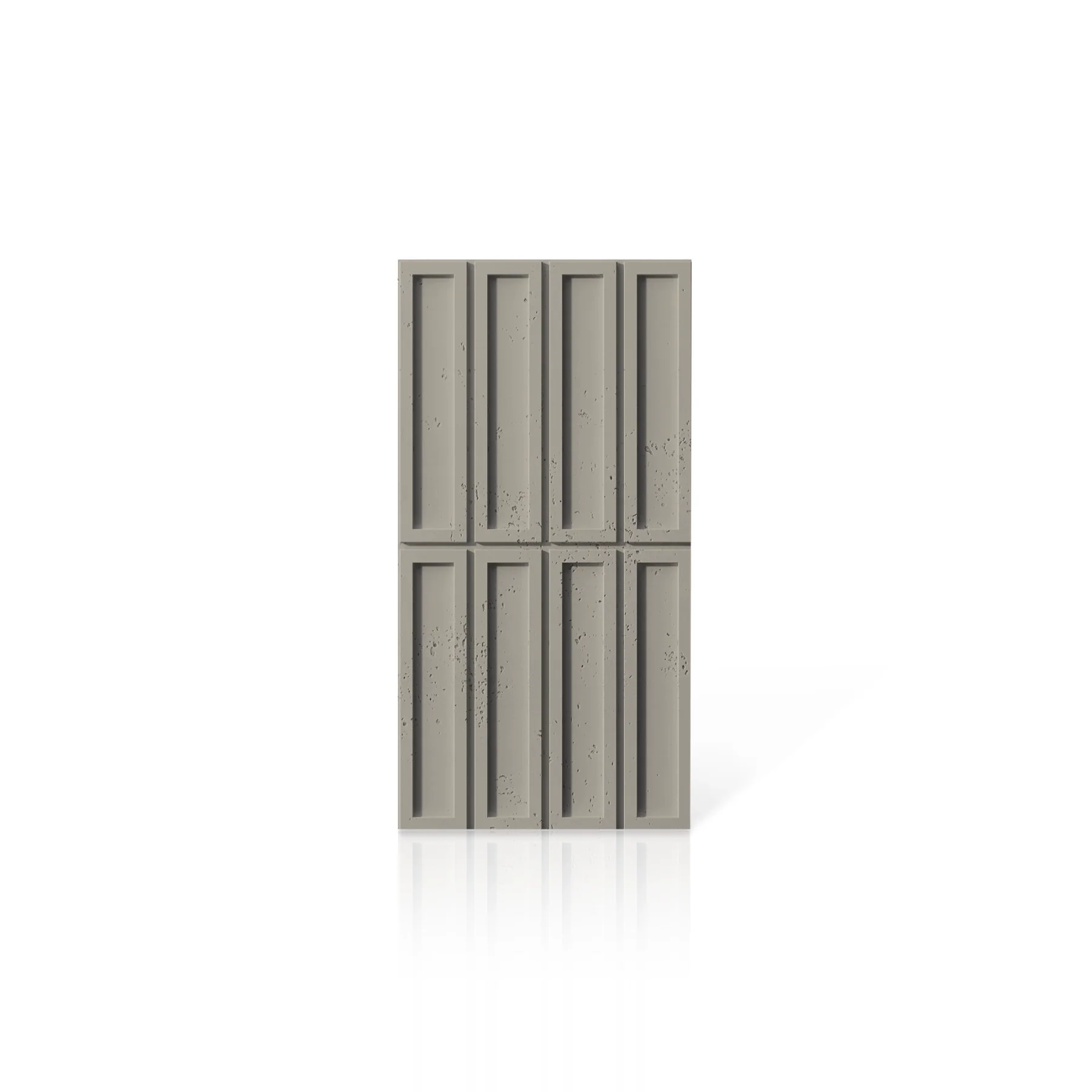 3D Concrete Wall Panels BLOCKS colour swatch on white background DecorMania EU