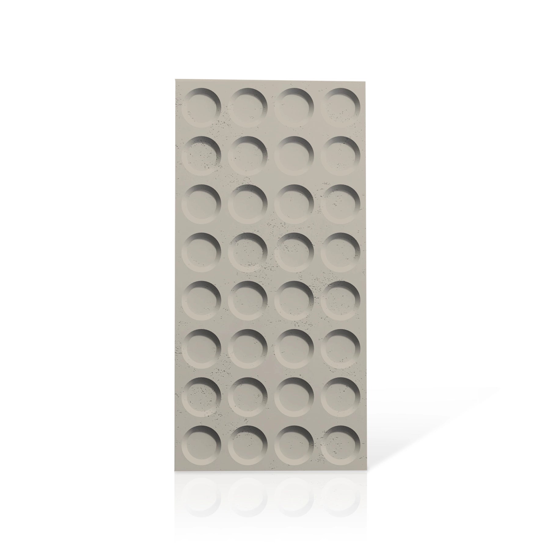 3D Concrete Wall Panels CONNECT colour swatch on white background DecorMania.eu