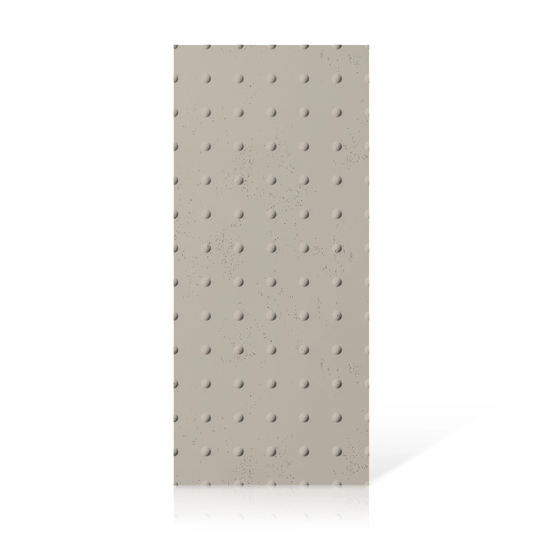 3D Concrete Wall Panels STEEL DOTS colour swatch on white background DecorMania.eu