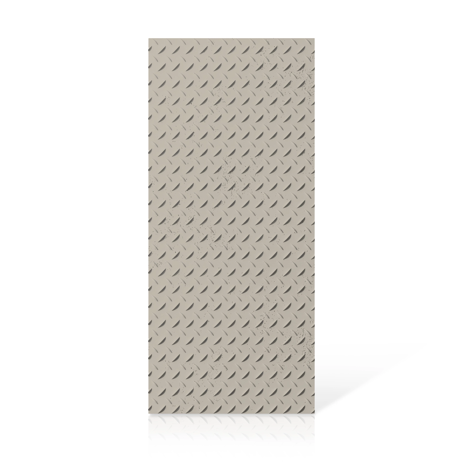 3D Concrete Wall Panels STEEL SHEET colour swatch on white background DecorMania.eu