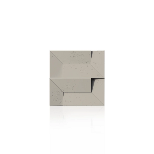 3D Concrete Wall Panels TRANSFORMER colour swatch on white background DecorMania EU