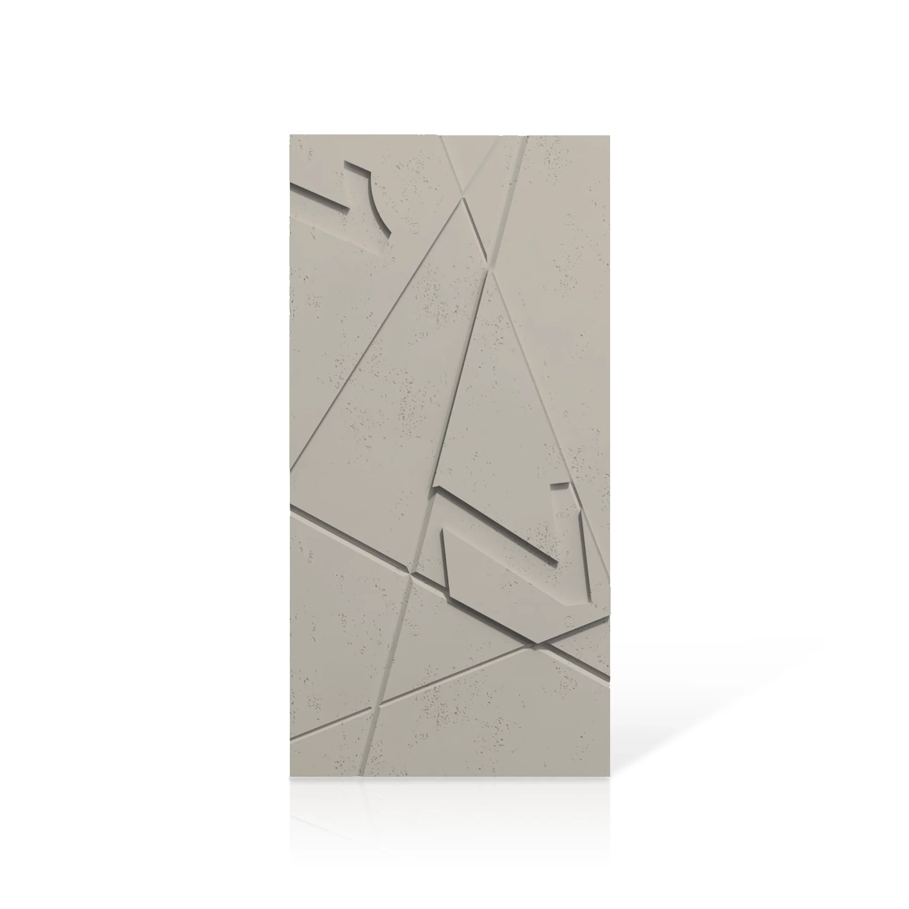 3D Concrete Wall Panels GRAPHICS MODELS C&D colour swatch on white background DecorMania EU