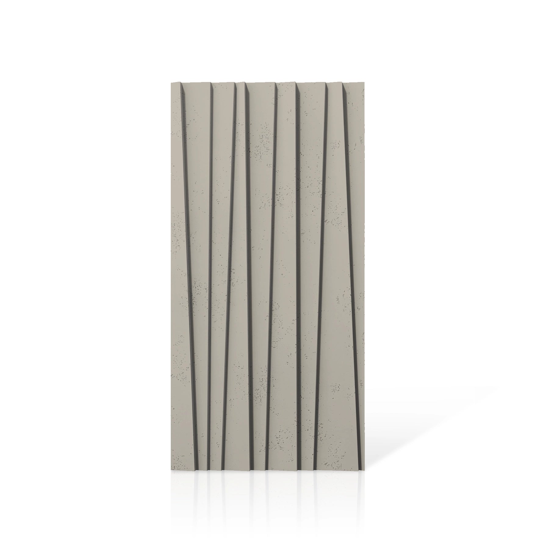 3D Concrete Wall Panels SHUTTERS colour swatch on white background DecorMania.eu