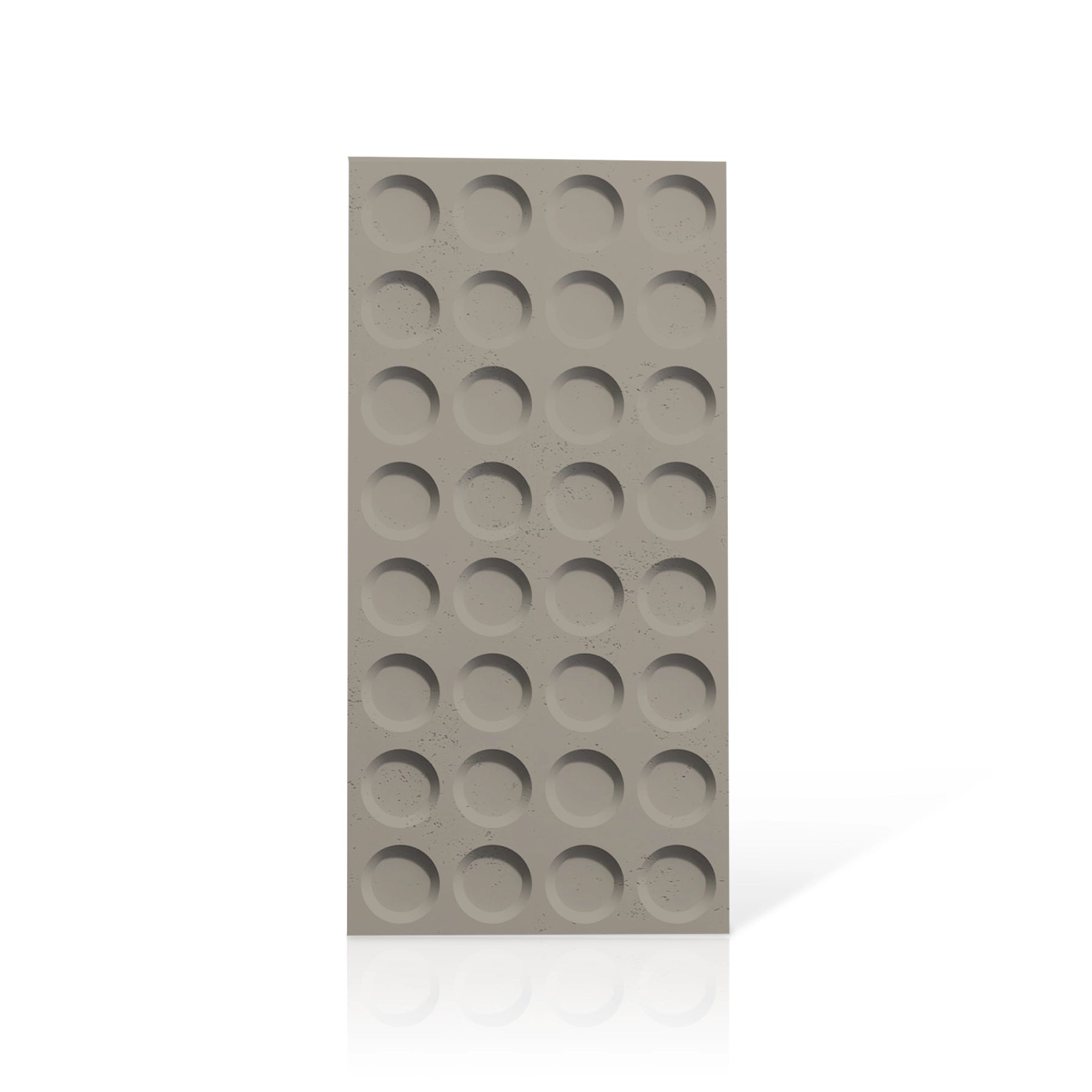 3D Concrete Wall Panels CONNECT colour swatch on white background DecorMania.eu