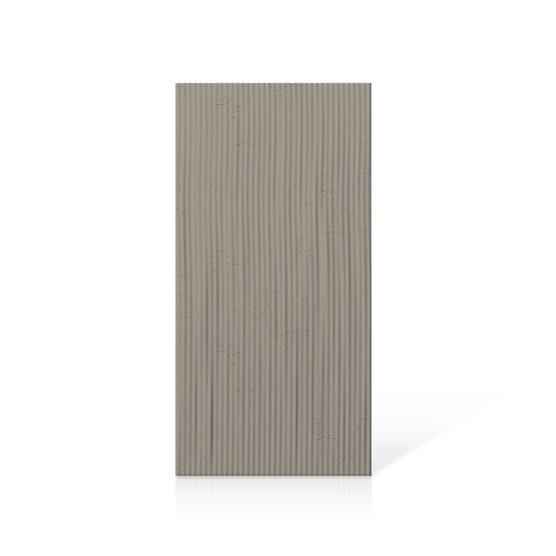 3D Concrete Wall Panels RIDGES colour swatch on white background DecorMania.eu