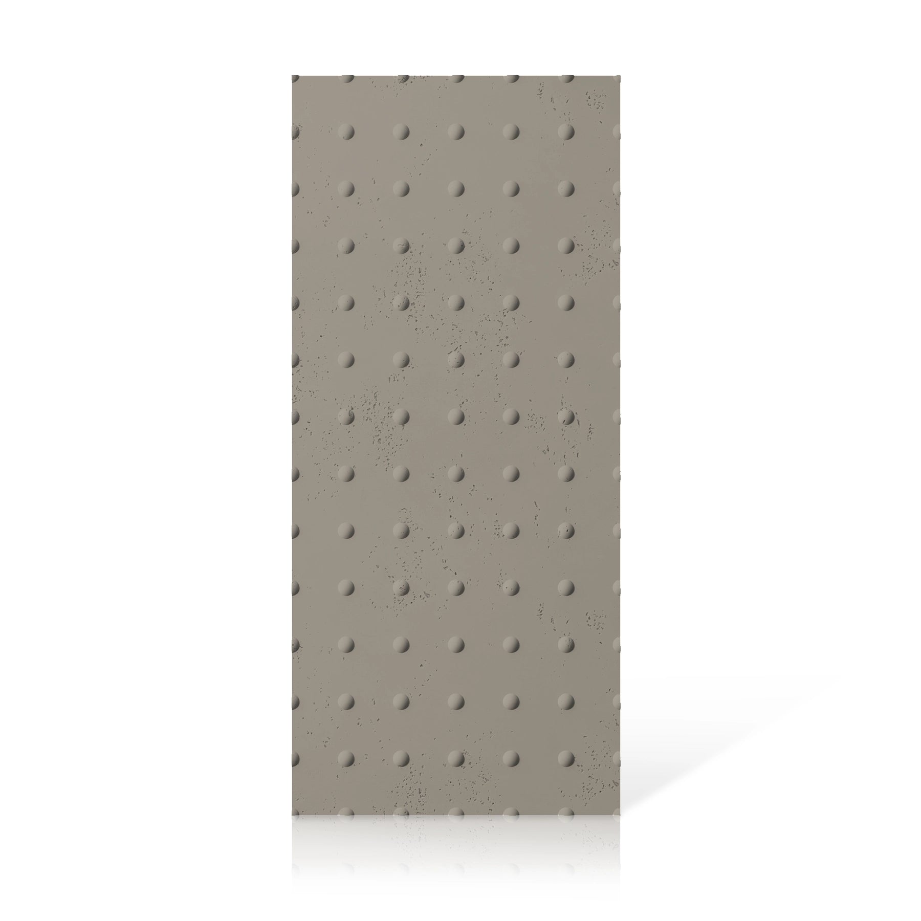 3D Concrete Wall Panels STEEL DOTS colour swatch on white background DecorMania.eu