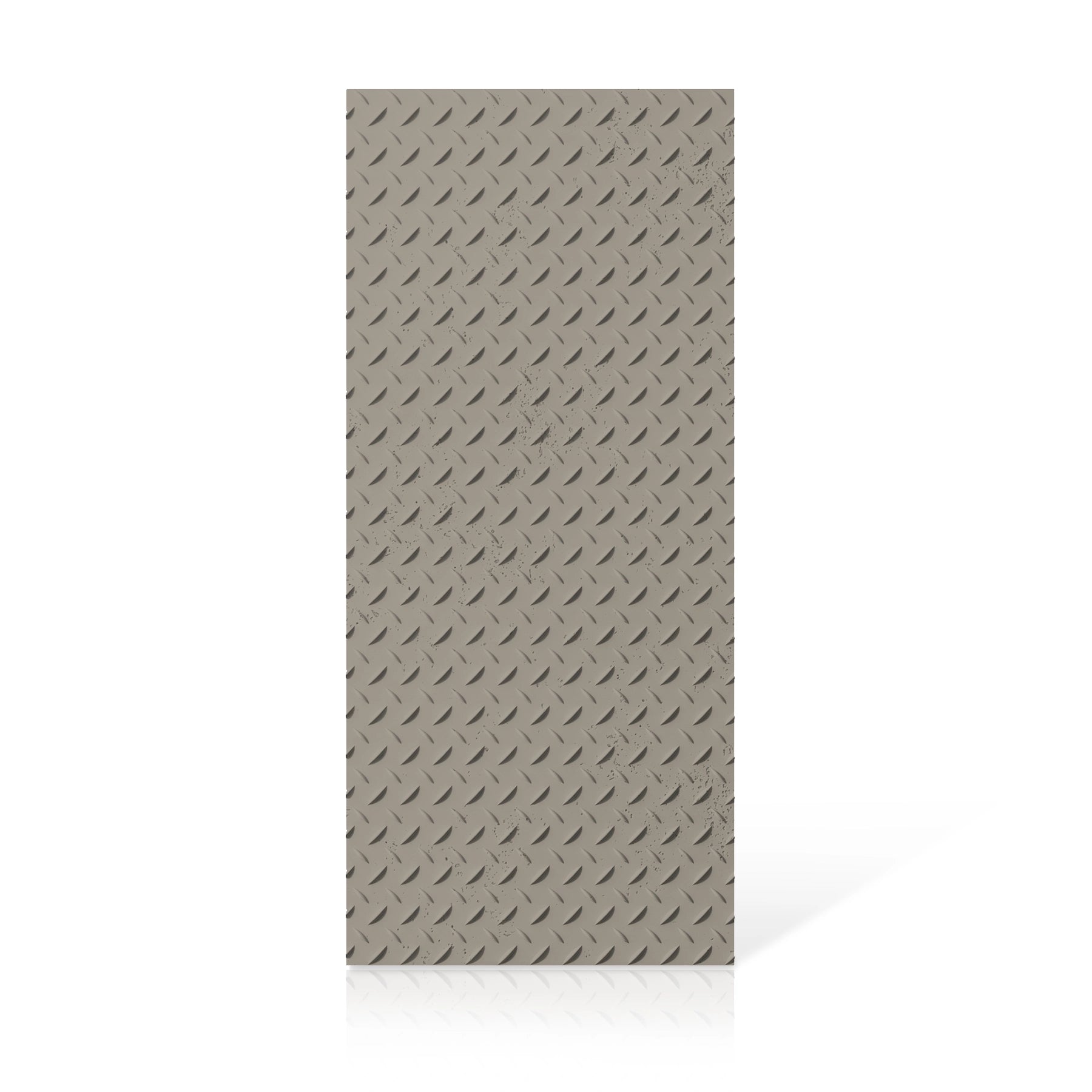 3D Concrete Wall Panels STEEL SHEET colour swatch on white background DecorMania.eu