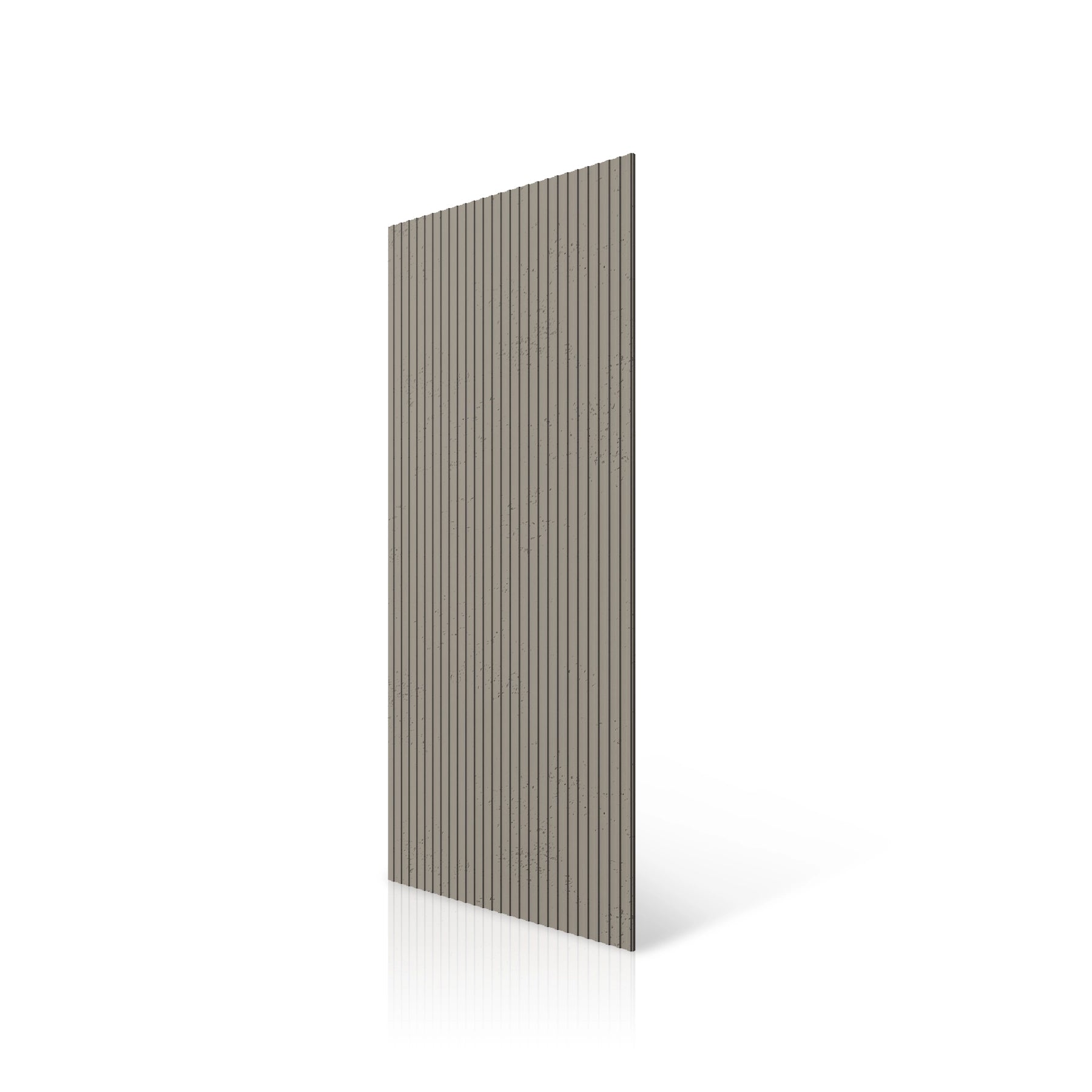 3D Concrete Wall Panels GROOVE colour swatch on white background DecorMania.eu