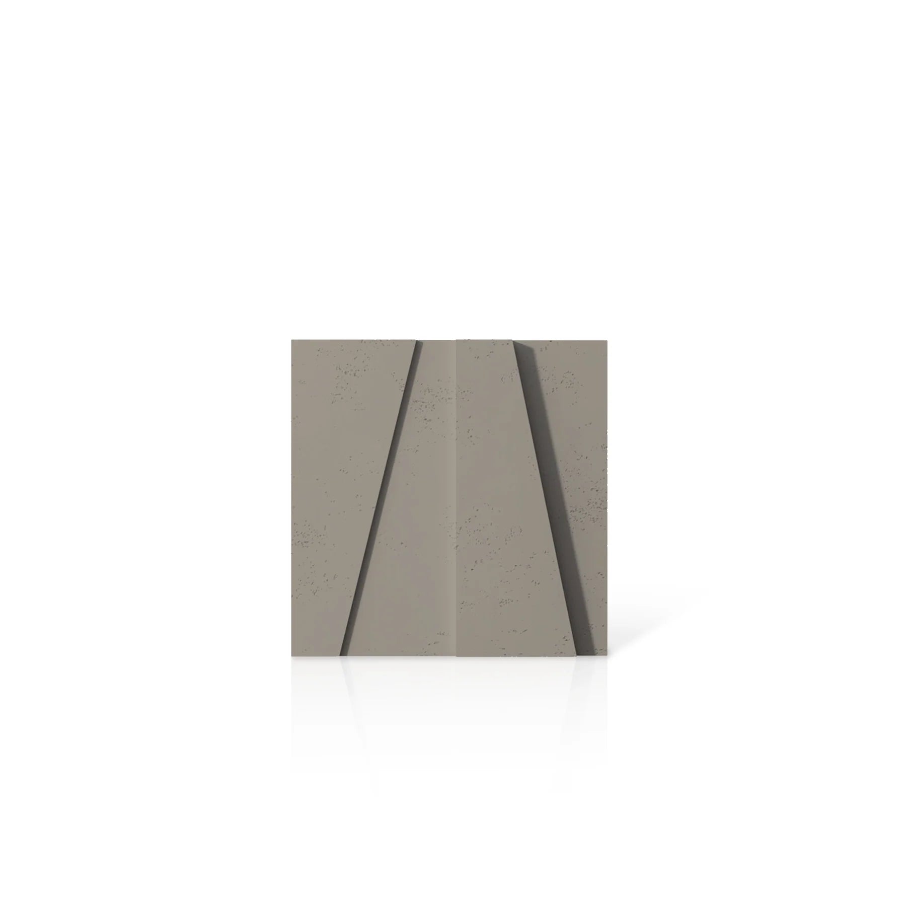 3D Concrete Wall Panels BOOKCASE colour swatch on white background DecorMania EU