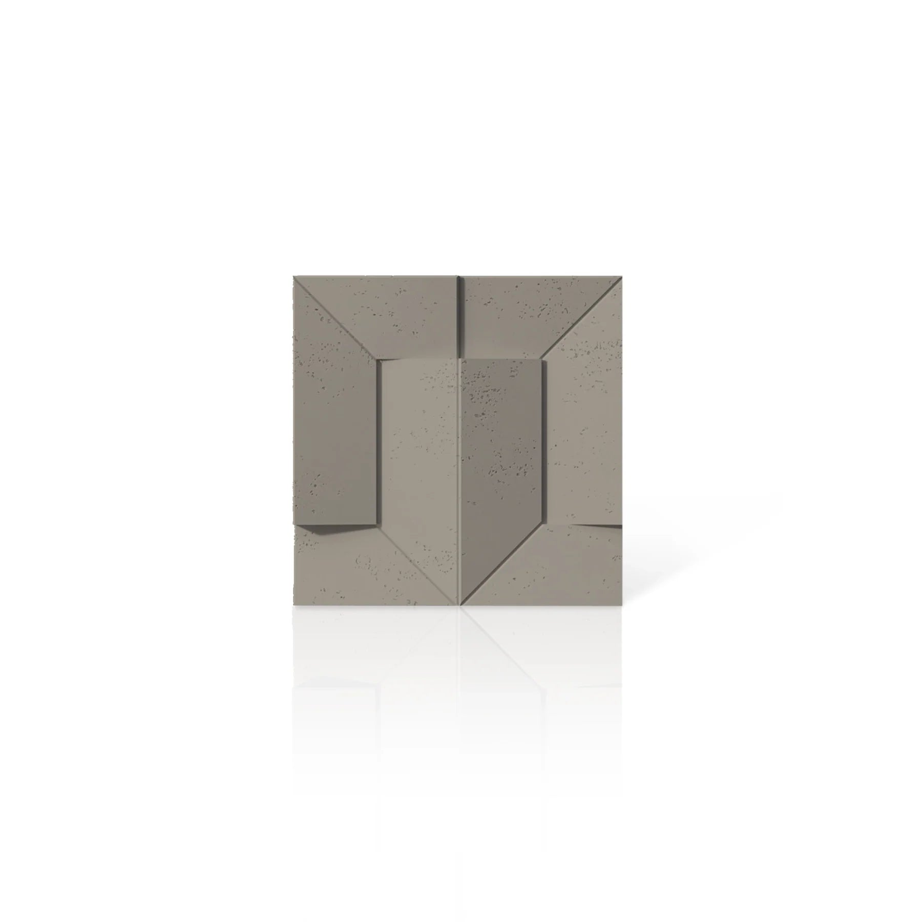 3D Concrete Wall Panels TRANSFORMER colour swatch on white background DecorMania EU