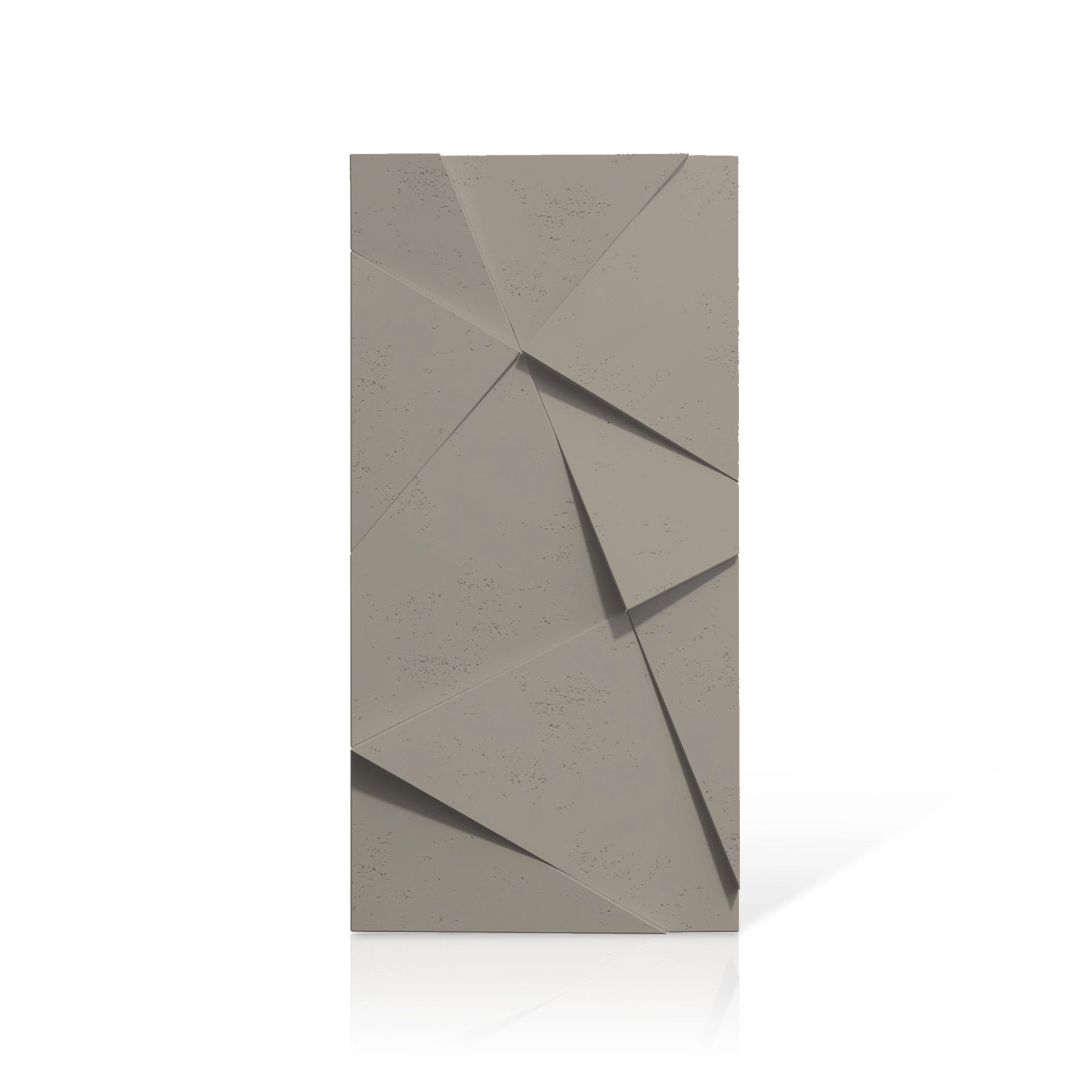 3D Concrete Wall Panels CRYSTAL colour swatch on white background DecorMania.eu