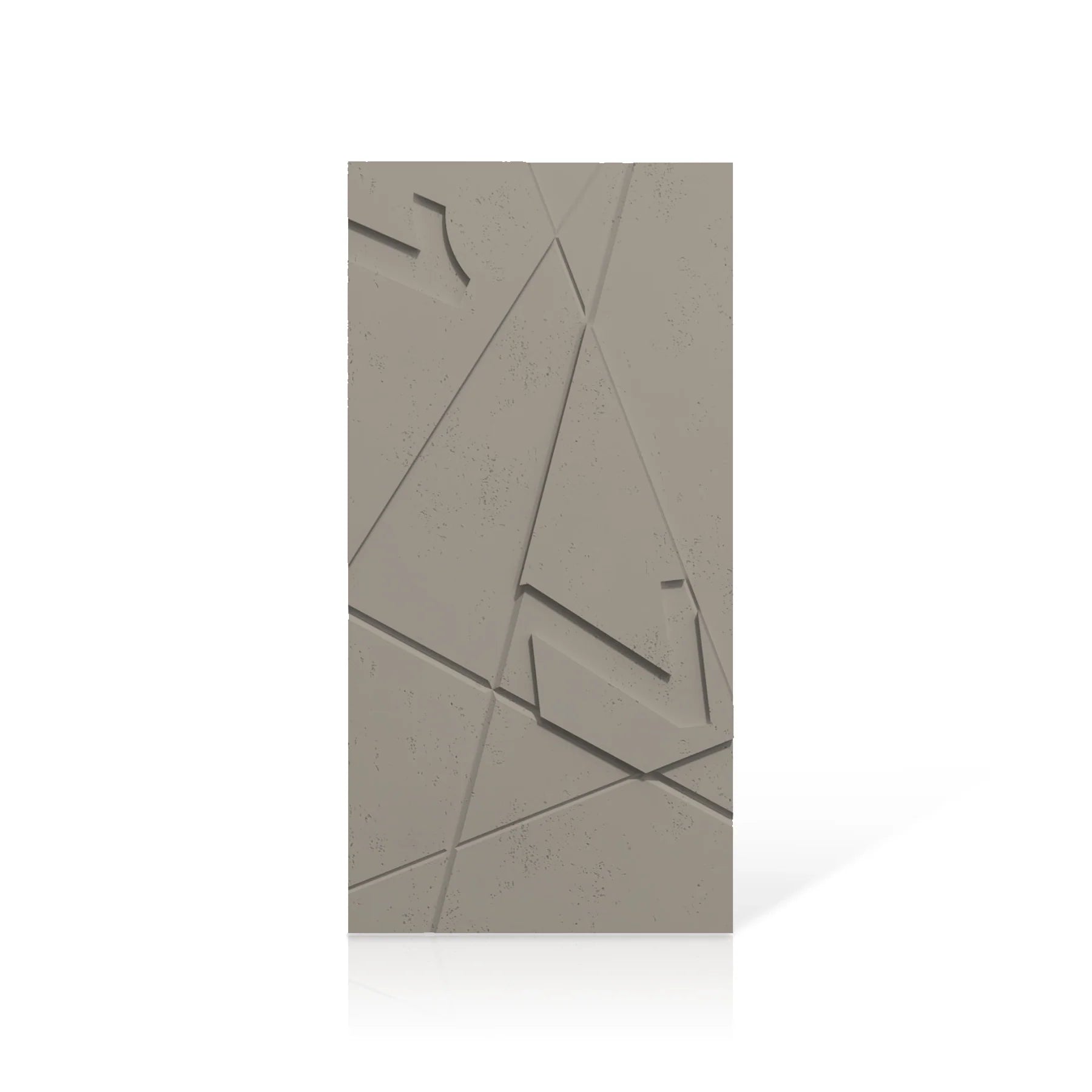 3D Concrete Wall Panels GRAPHICS MODELS C&D colour swatch on white background DecorMania EU