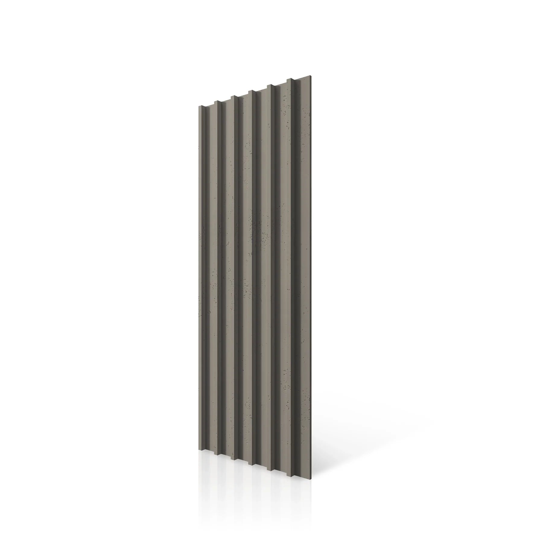 3D Concrete Wall Panels RIFT L colour swatch on white background DecorMania.eu
