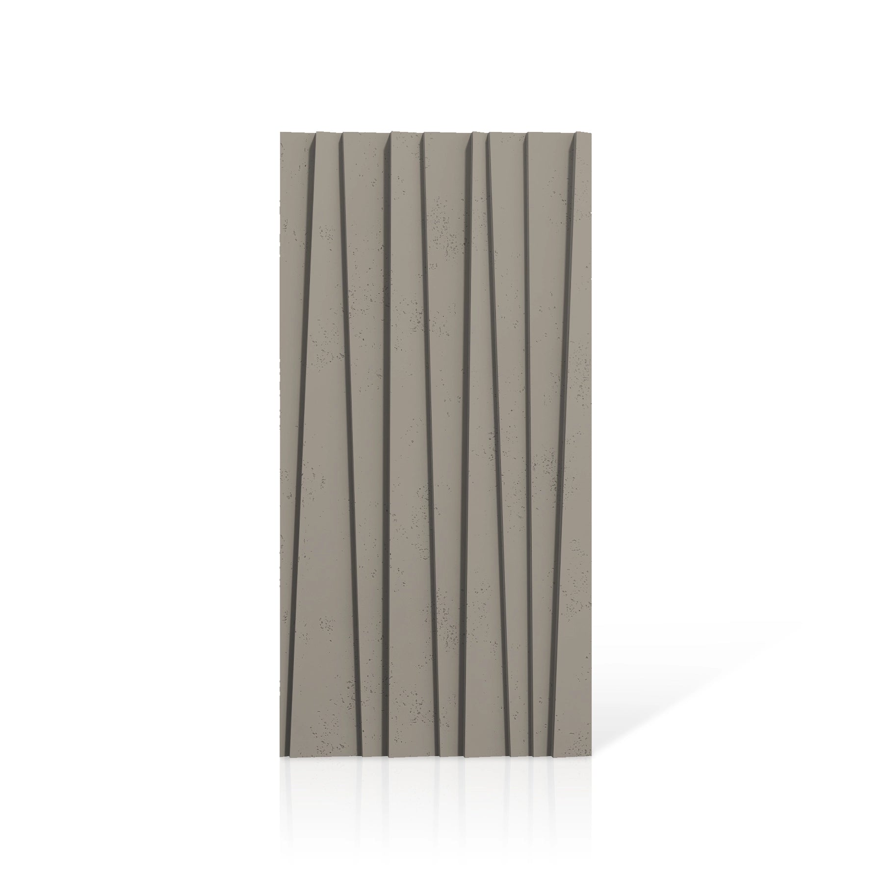 3D Concrete Wall Panels SHUTTERS colour swatch on white background DecorMania.eu