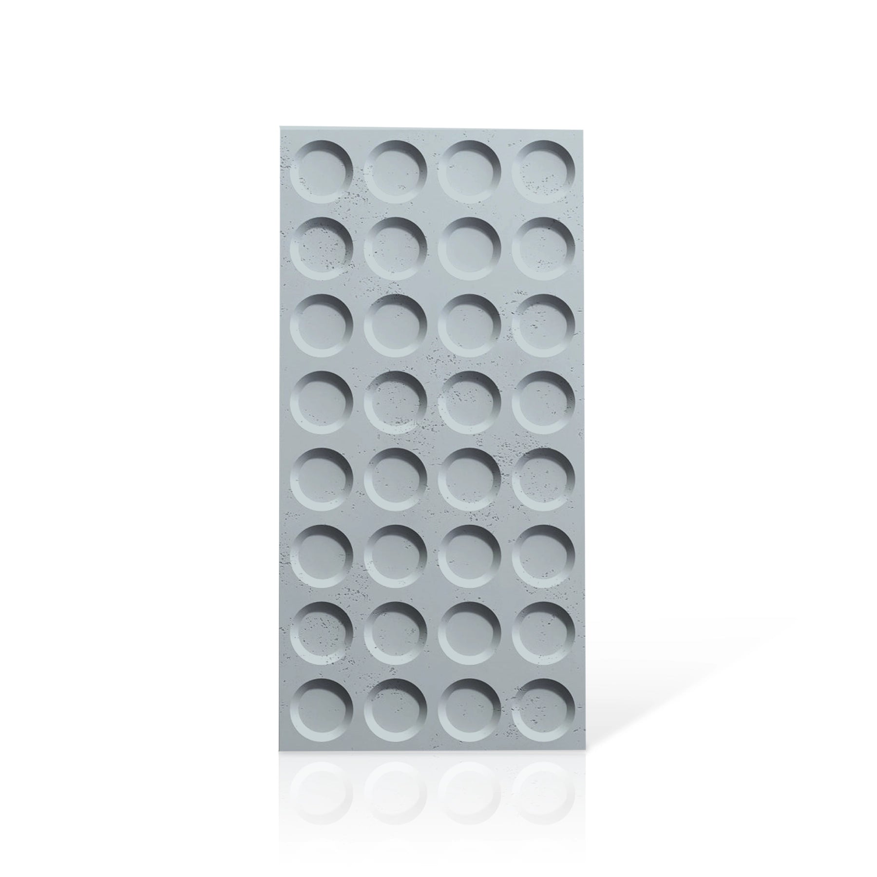 3D Concrete Wall Panels CONNECT colour swatch on white background DecorMania.eu