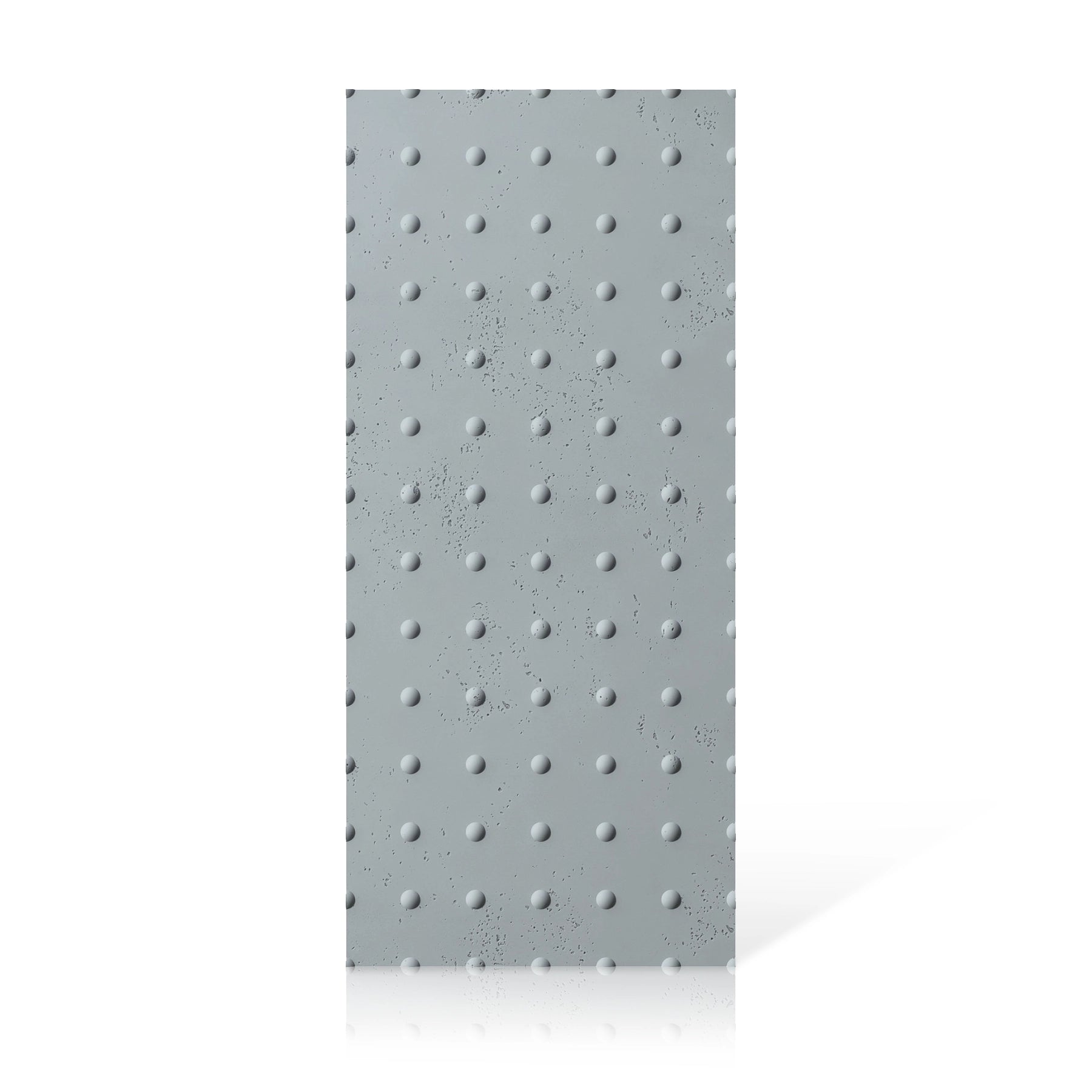 3D Concrete Wall Panels STEEL DOTS colour swatch on white background DecorMania.eu