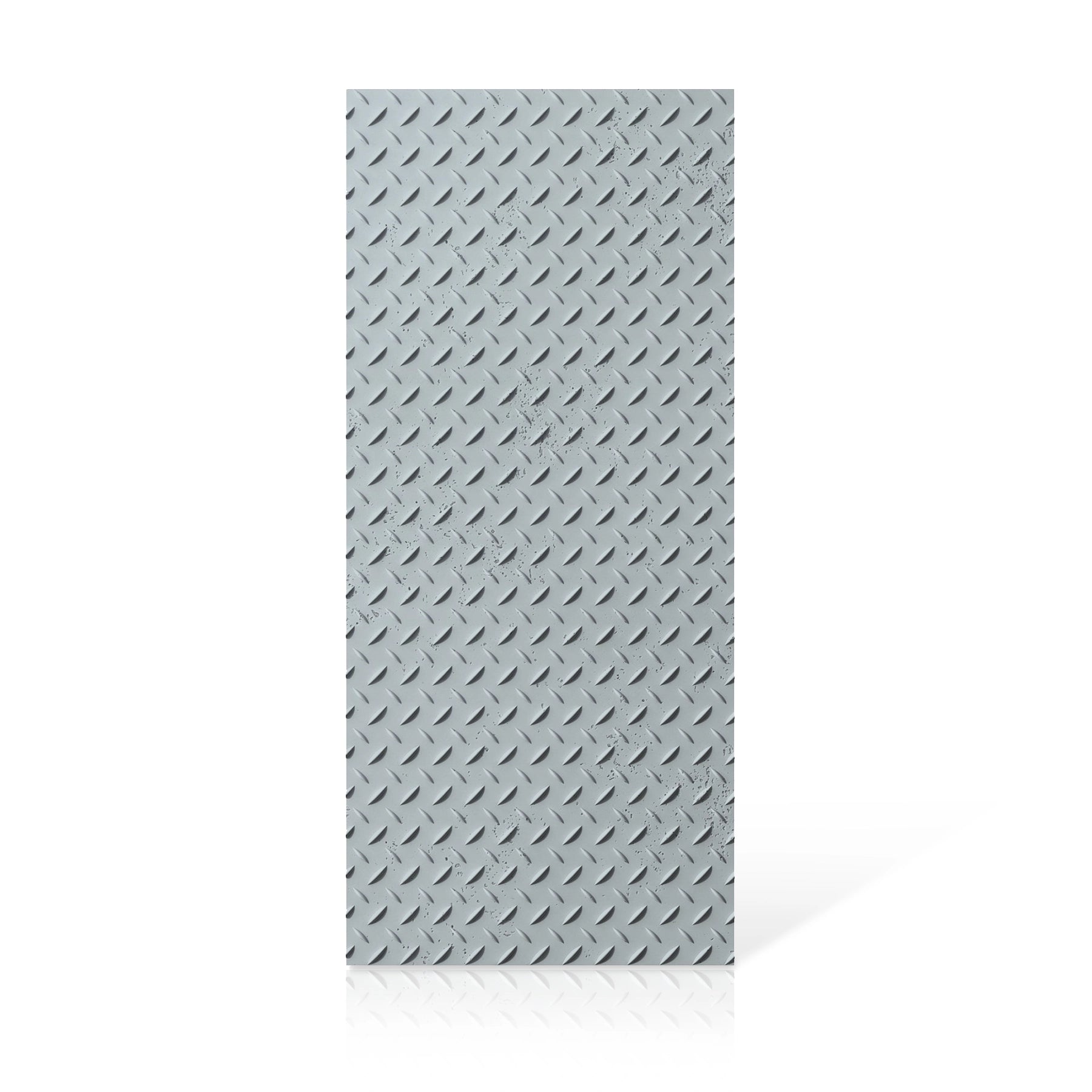 3D Concrete Wall Panels STEEL SHEET colour swatch on white background DecorMania.eu