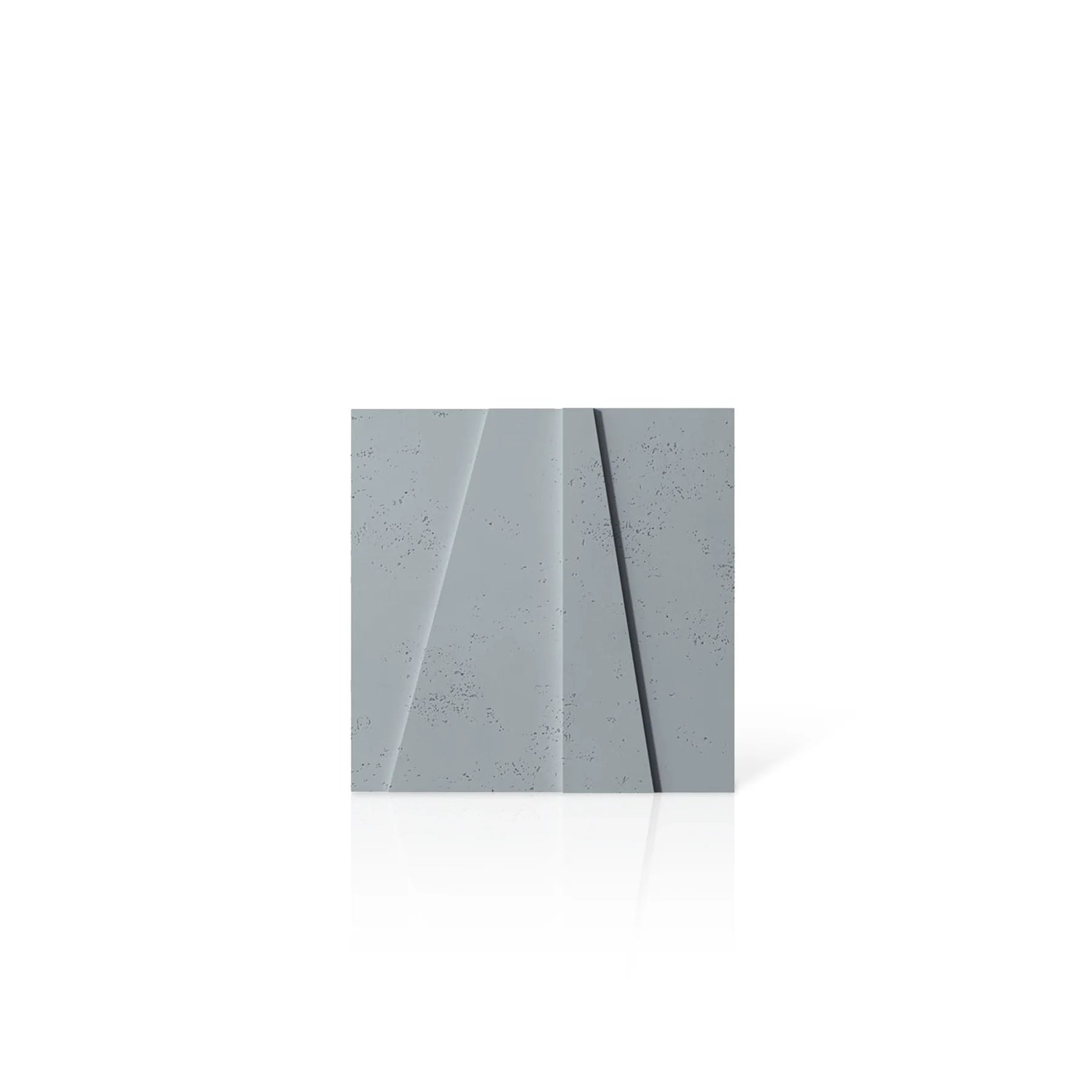 3D Concrete Wall Panels BOOKCASE colour swatch on white background DecorMania EU