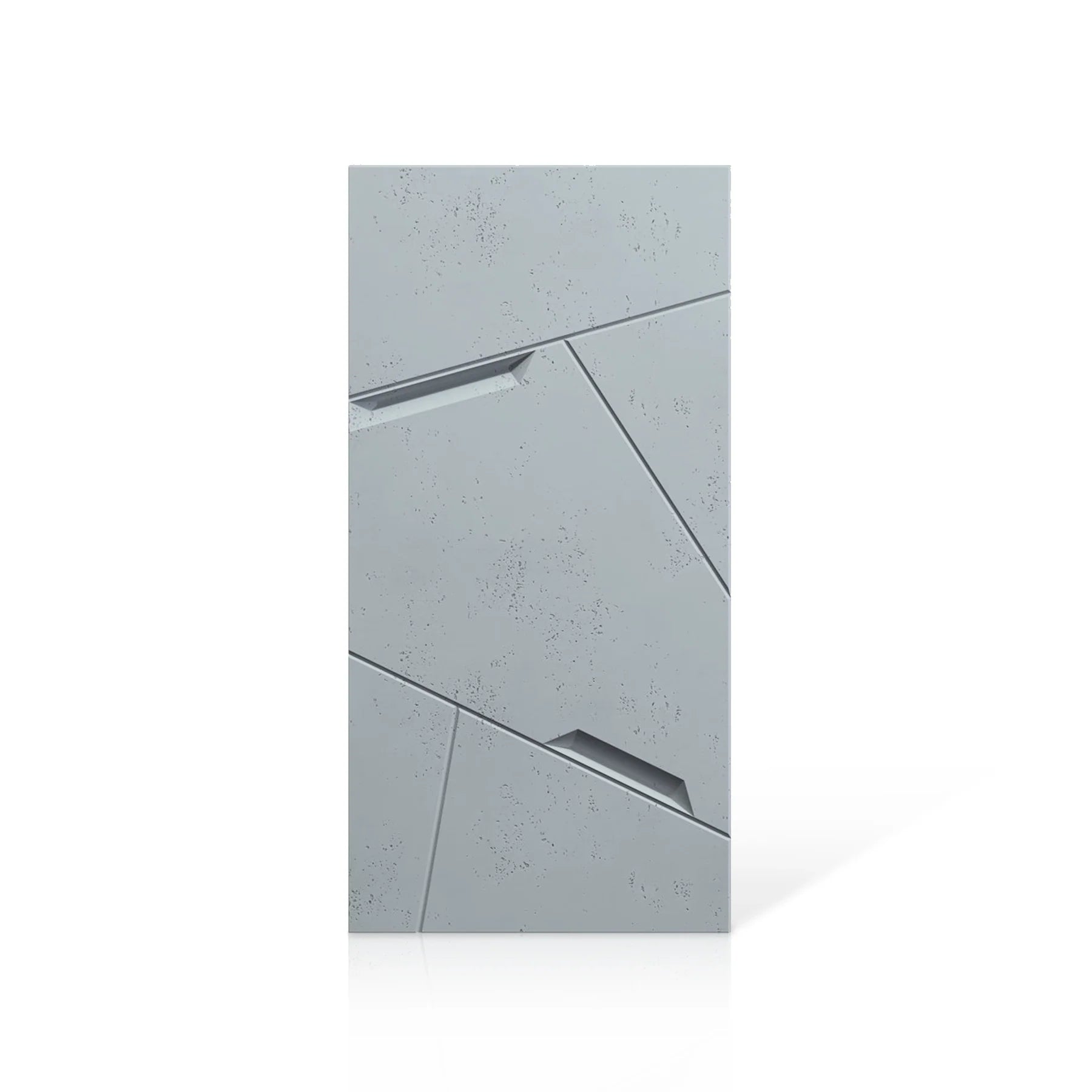 3D Concrete Wall Panels STOWAWAY colour swatch on white background DecorMania EU