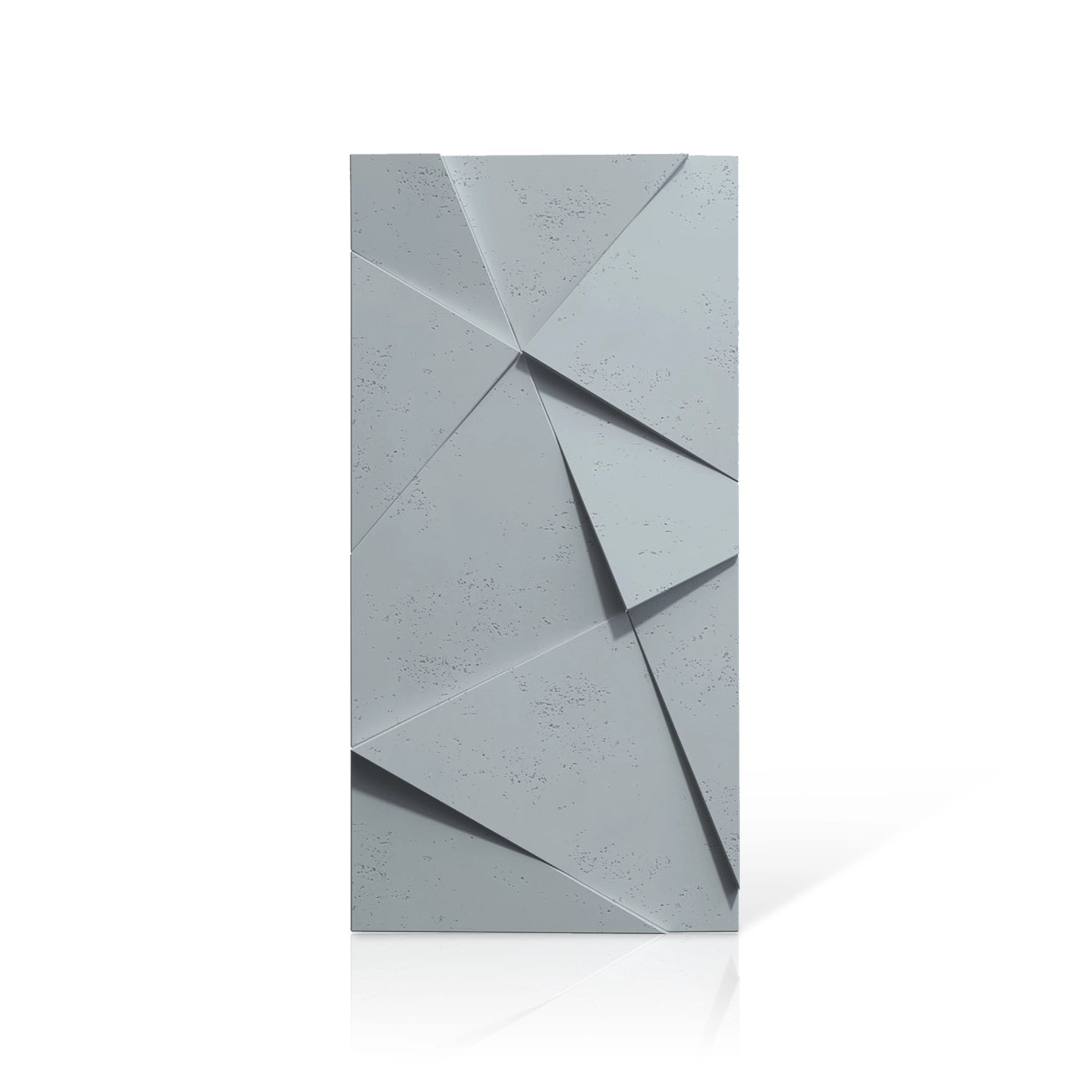 3D Concrete Wall Panels CRYSTAL colour swatch on white background DecorMania.eu