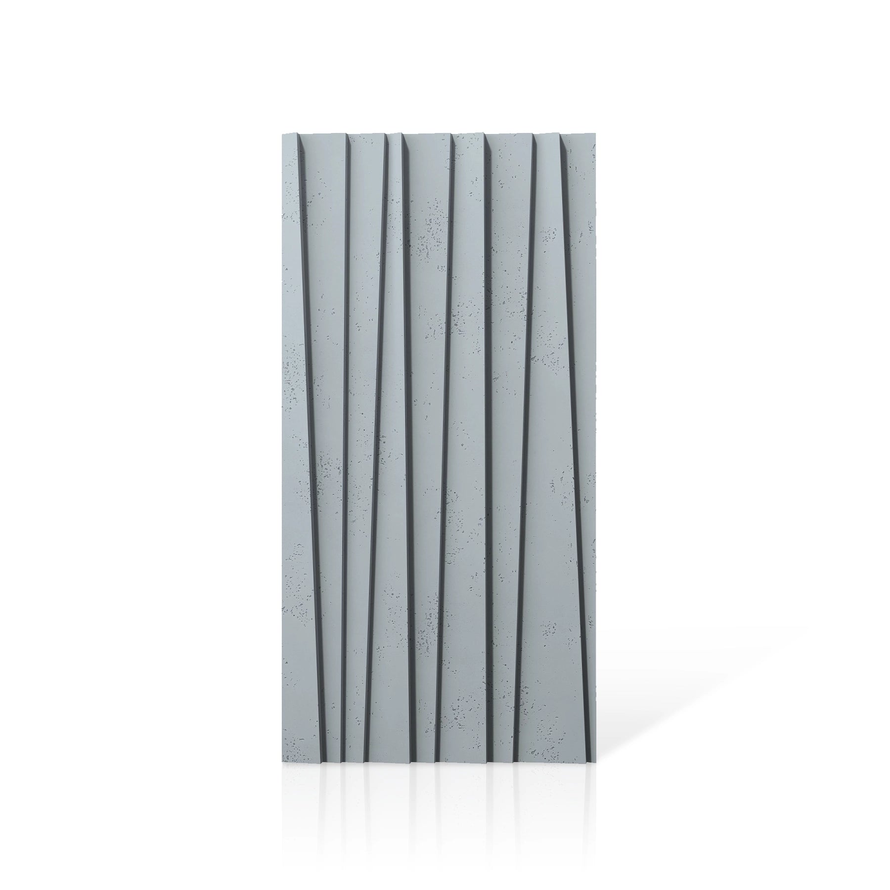 3D Concrete Wall Panels SHUTTERS colour swatch on white background DecorMania.eu