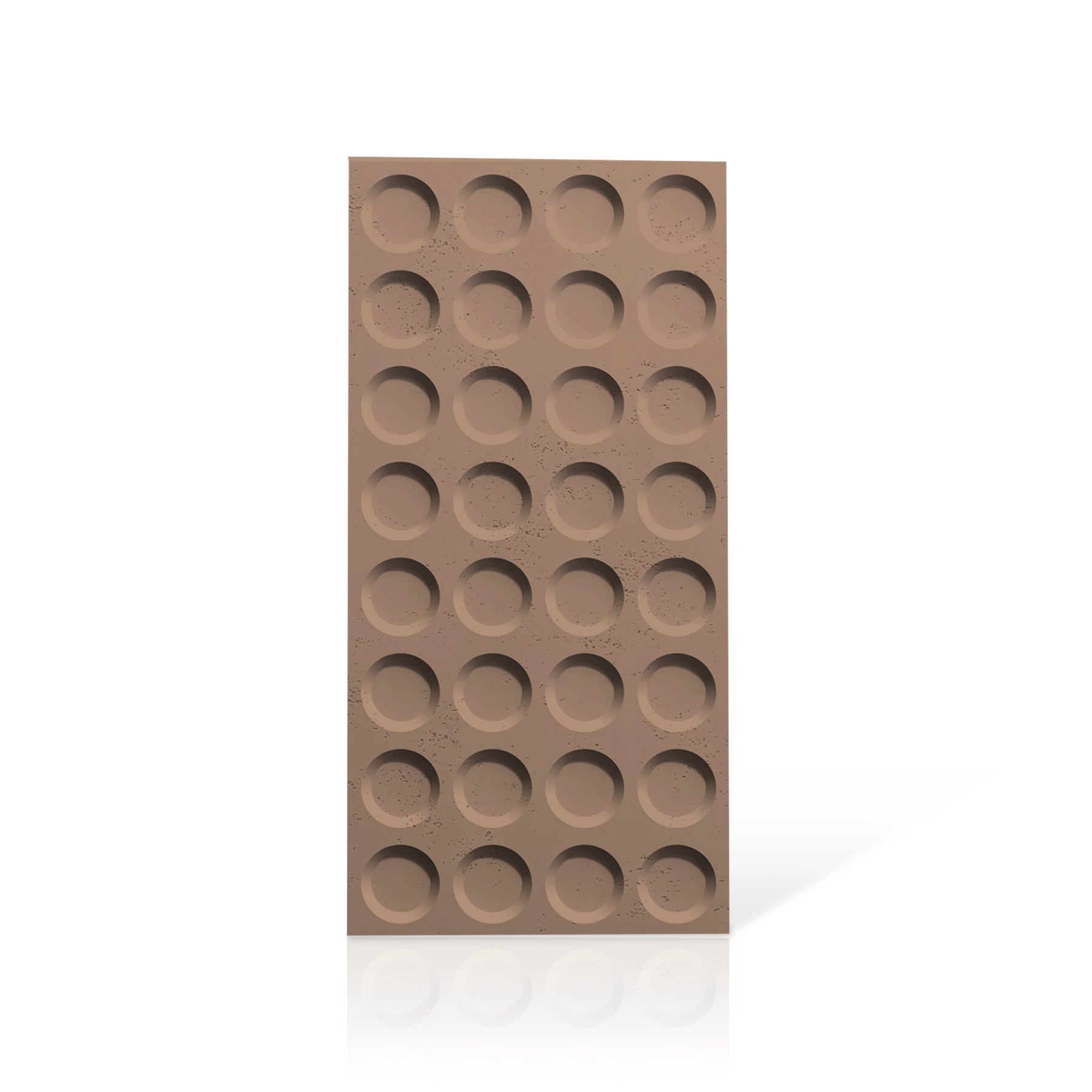 3D Concrete Wall Panels CONNECT colour swatch on white background DecorMania.eu