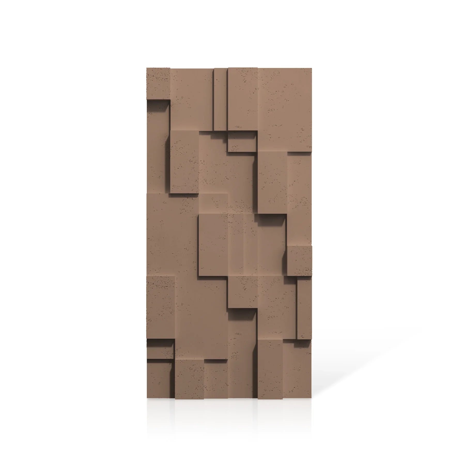 3D Concrete Wall Panels STAIRS colour swatch on white background DecorMania EU