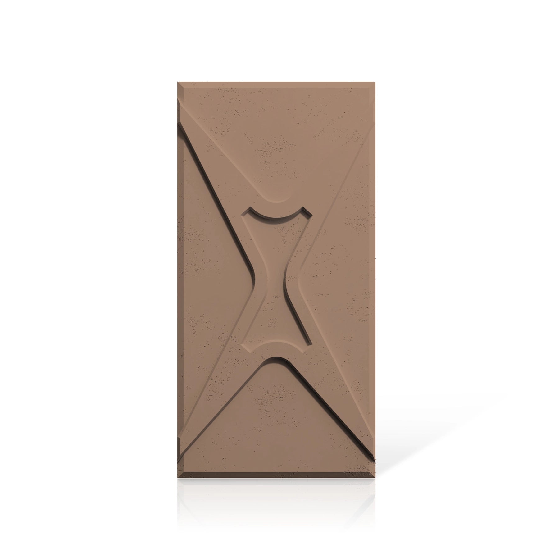 3D Concrete Wall Panels STARS colour swatch on white background DecorMania.eu