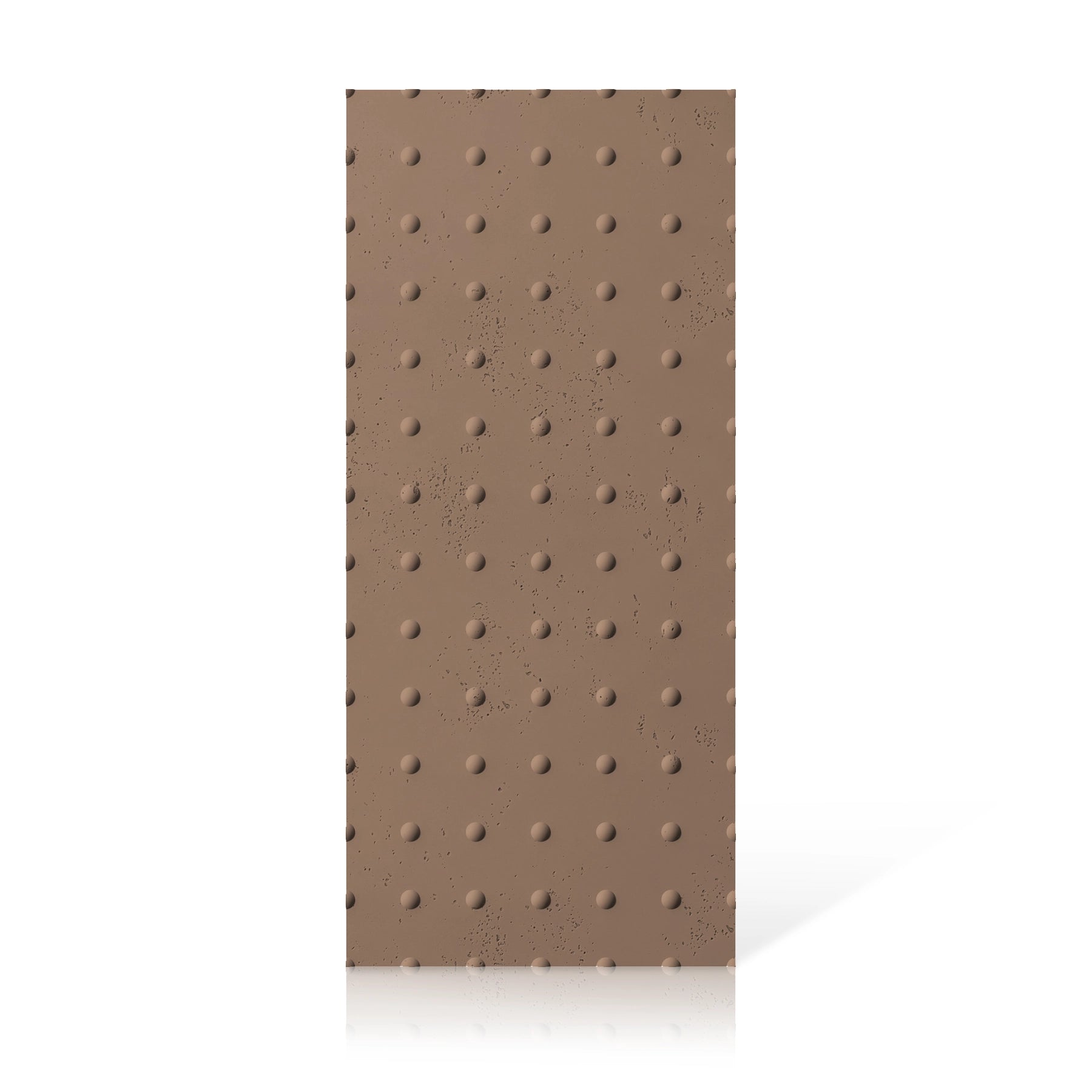 3D Concrete Wall Panels STEEL DOTS colour swatch on white background DecorMania.eu