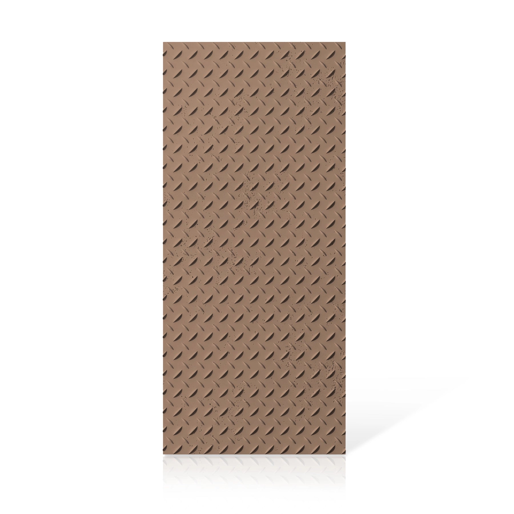 3D Concrete Wall Panels STEEL SHEET colour swatch on white background DecorMania.eu