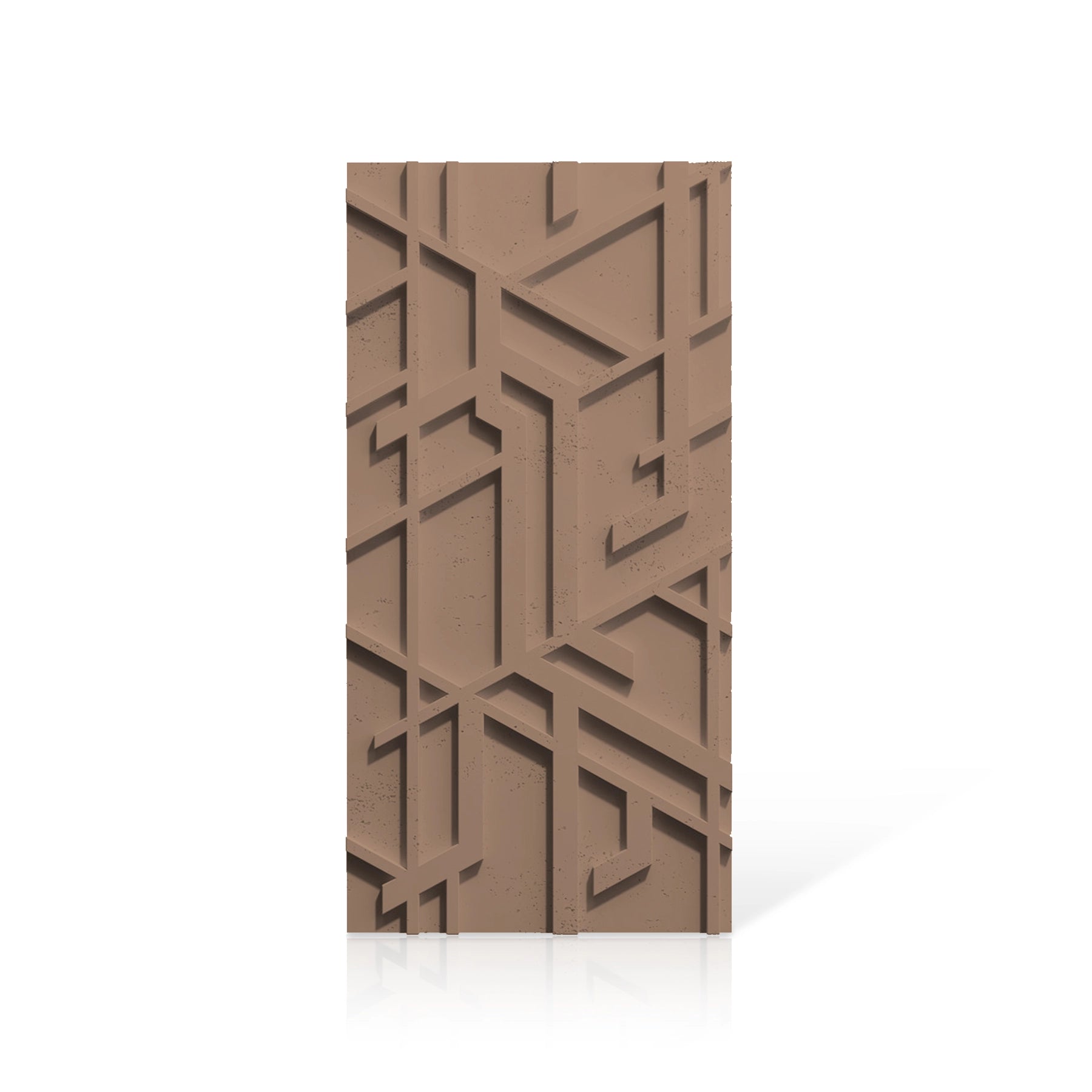 3D Concrete Wall Panels STELLAR colour swatch on white background DecorMania.eu