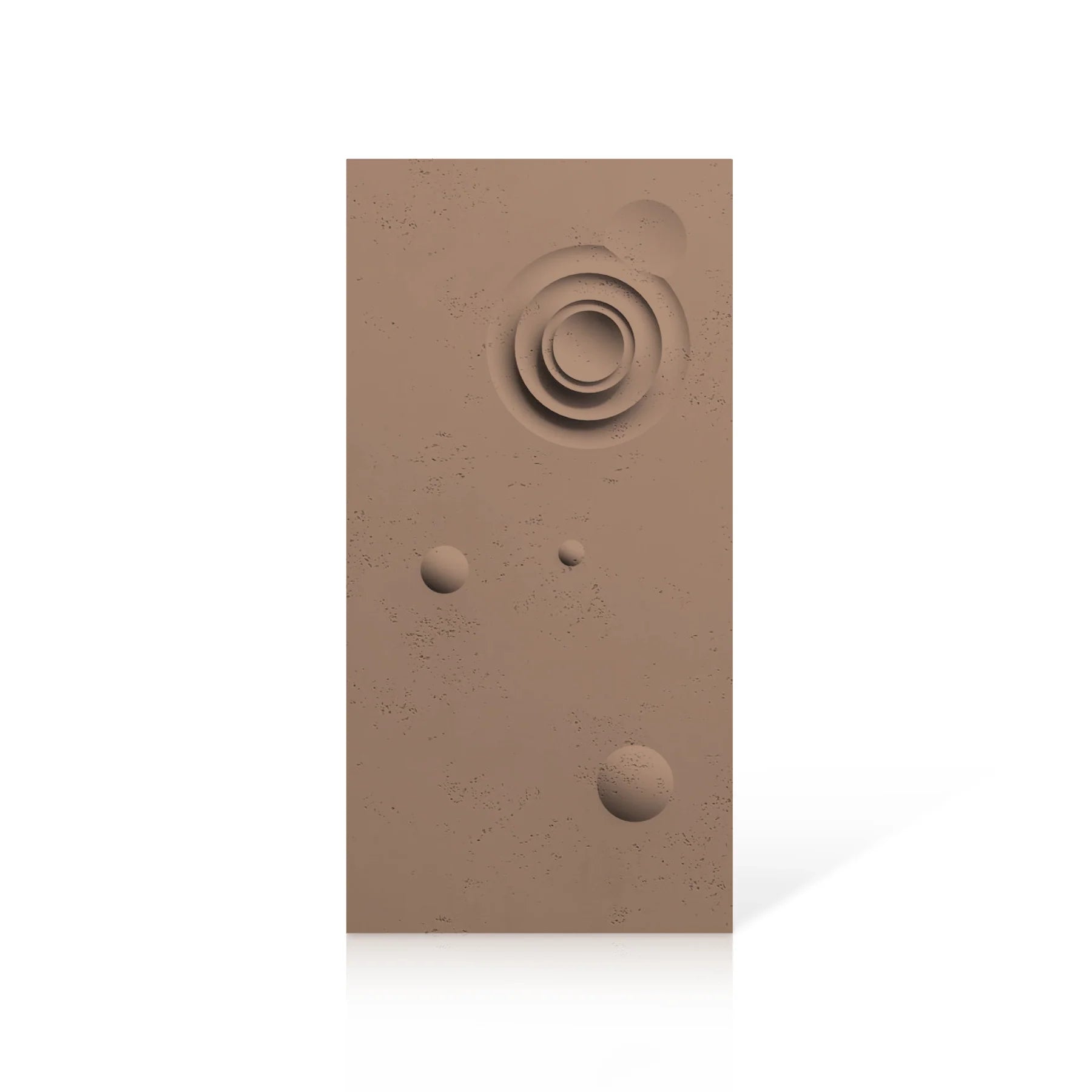 3D Concrete Wall Panels MOONS Models A&B colour swatch on white background DecorMania EU