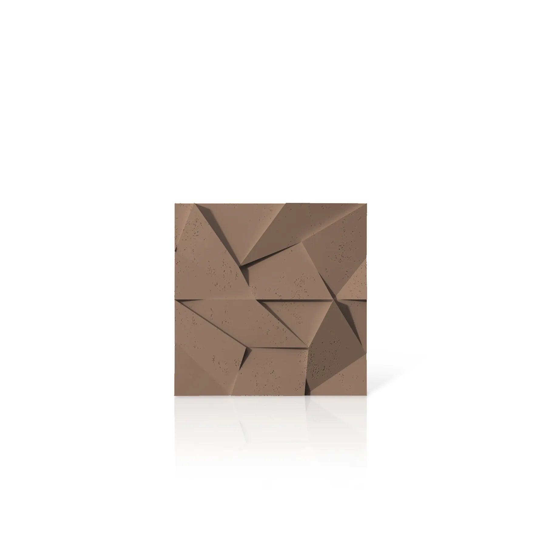 3D Concrete Wall Panels MULTICRYSTAL colour swatch on white background DecorMania EU