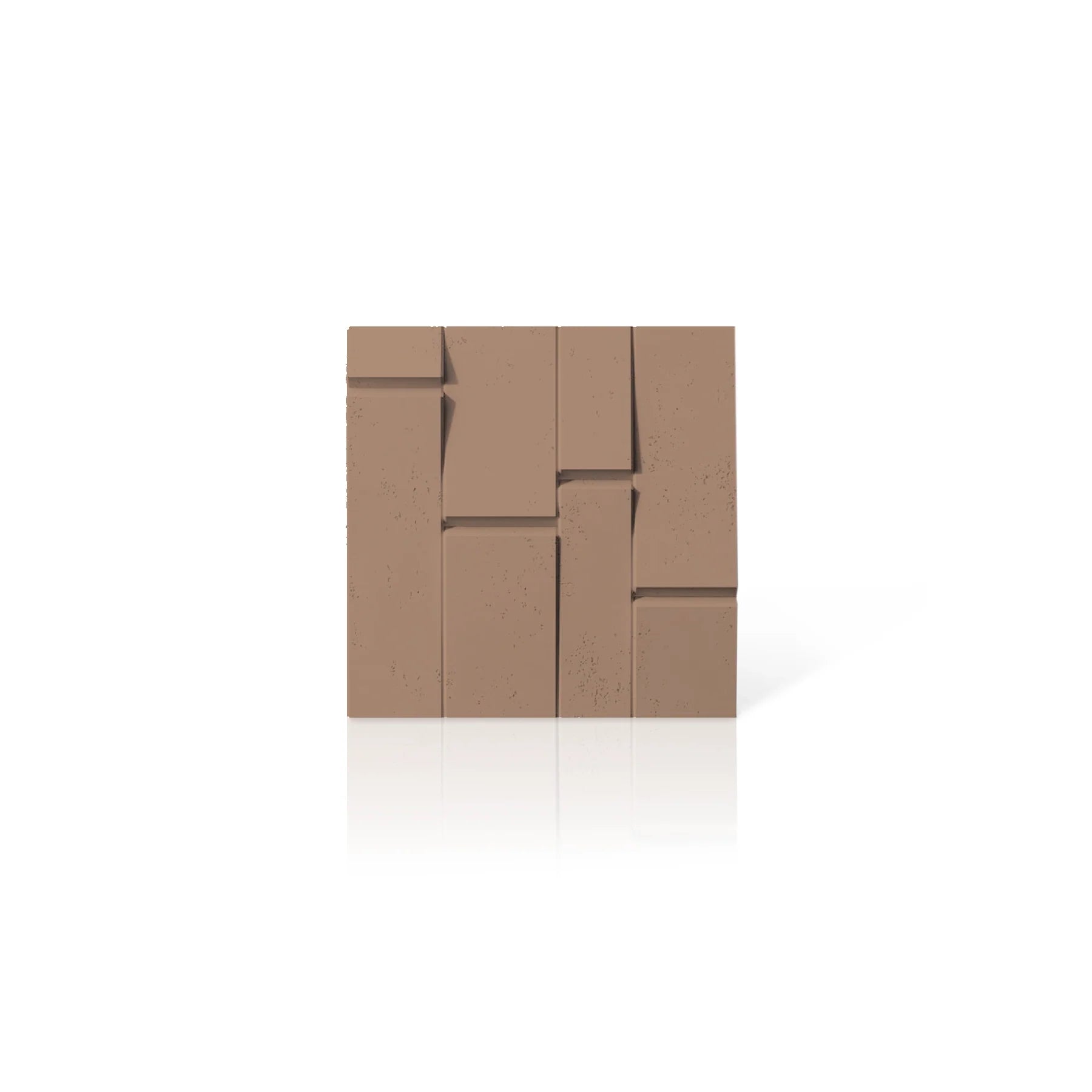 3D Concrete Wall Panels BREAK OUT colour swatch on white background DecorMania EU